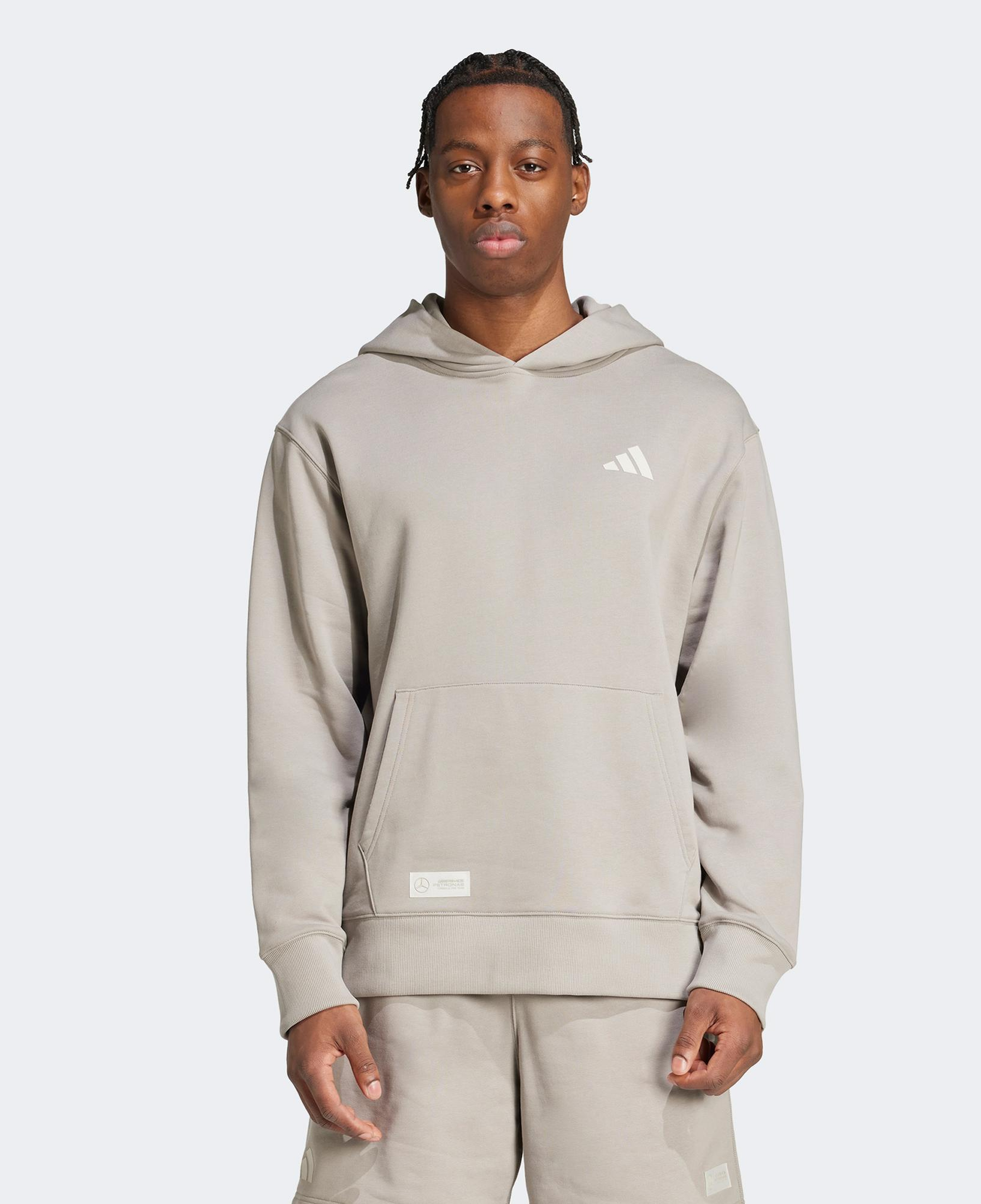adidas Mercedes Amg Petronas Formula One Team Erkek Bej Sweatshirt