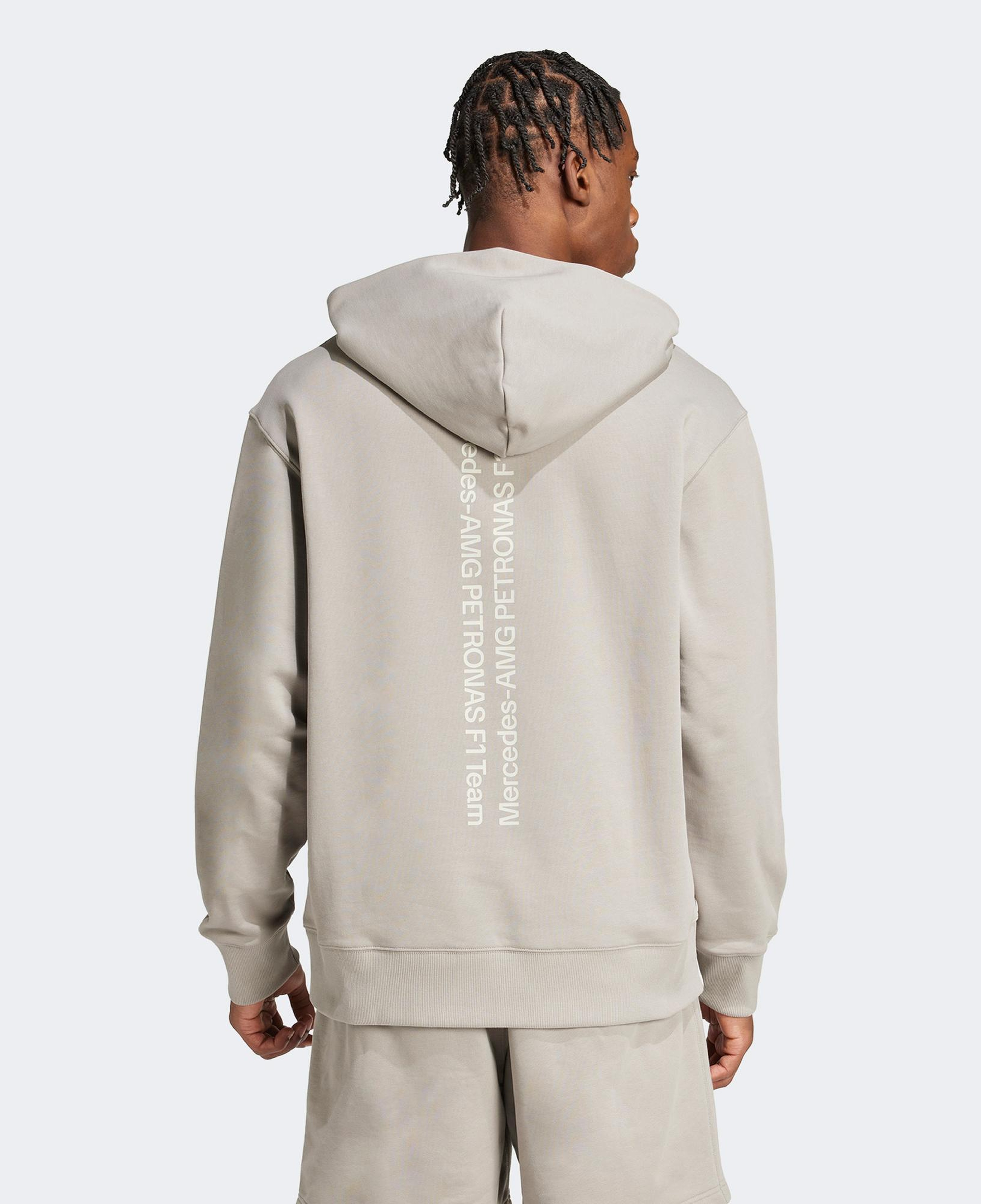 adidas Mercedes Amg Petronas Formula One Team Erkek Bej Sweatshirt