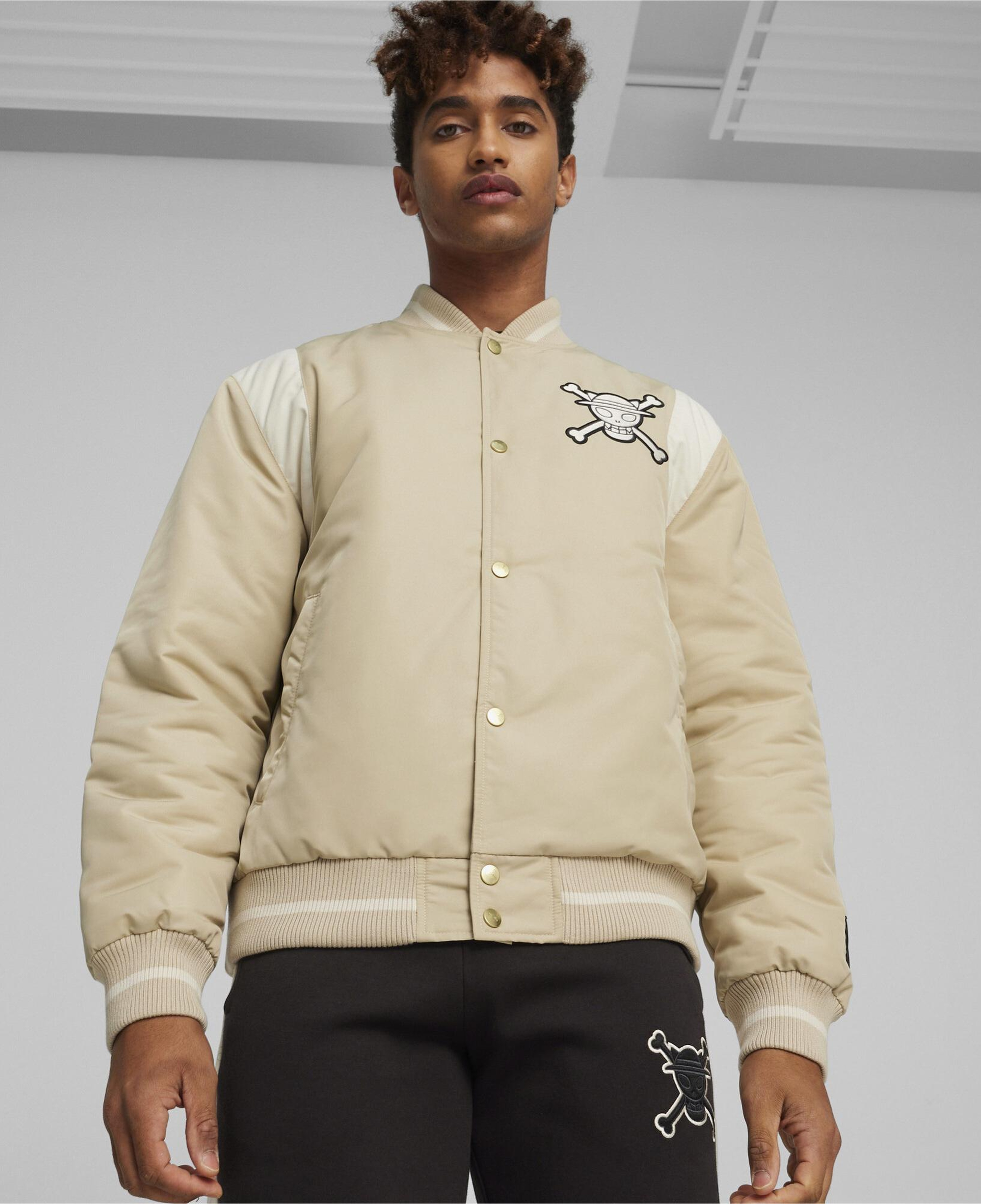 Puma X One Piece Erkek Krem Ceket