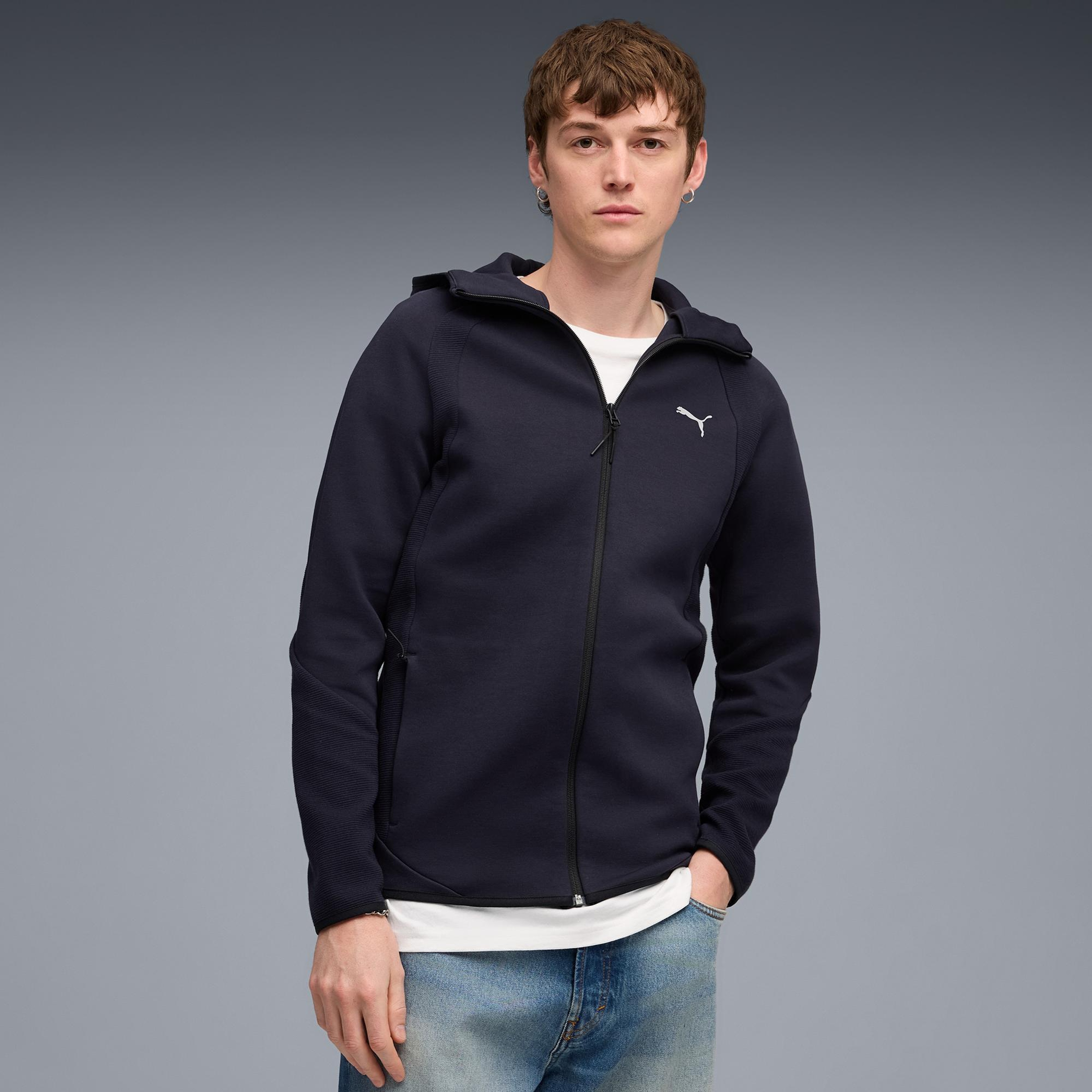 Puma Evostripe Erkek Lacivert Ceket