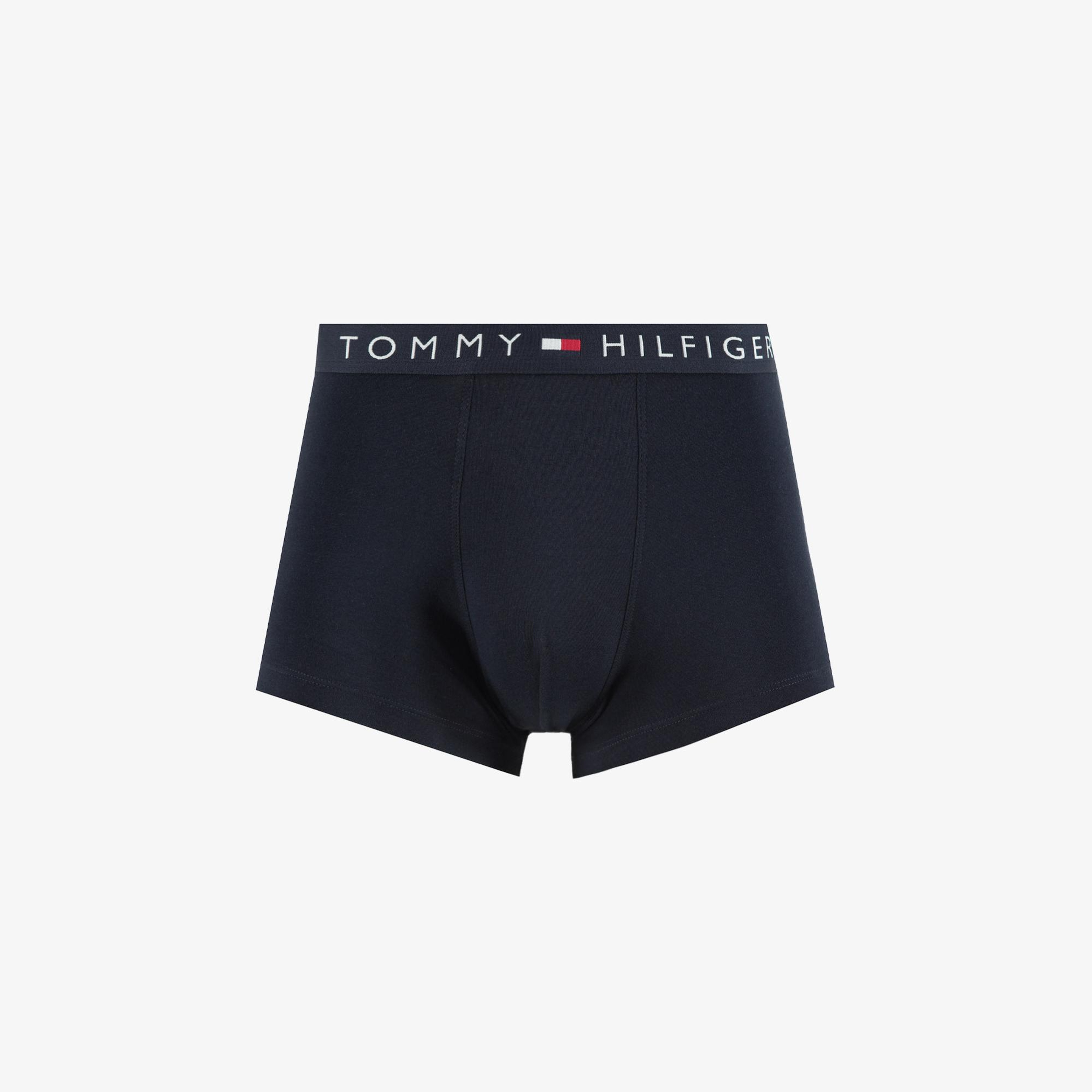 Tommy Hilfiger 3P Trunk Wb Erkek Siyah Boxer