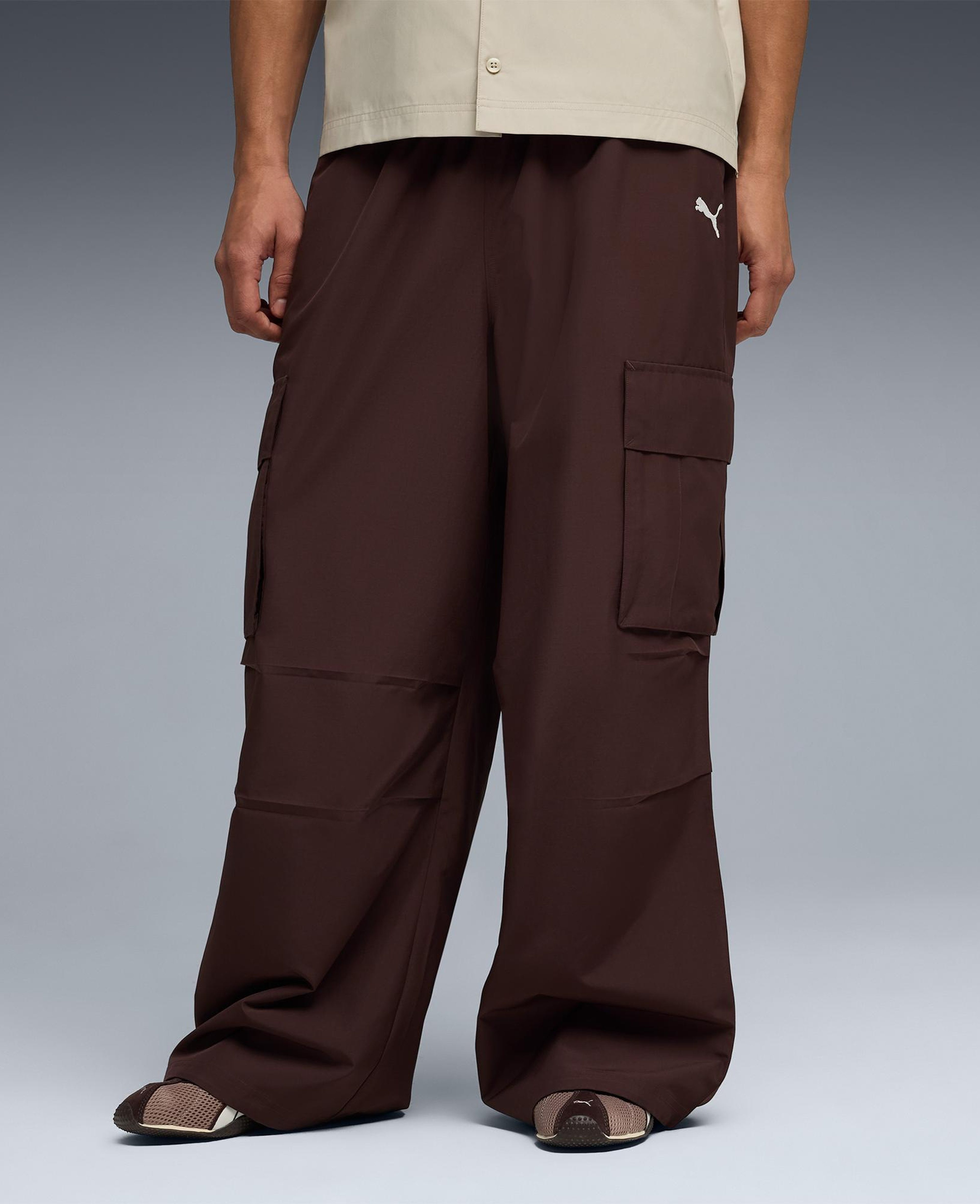 Puma Future Archive Unisex Kahverengi Pantolon