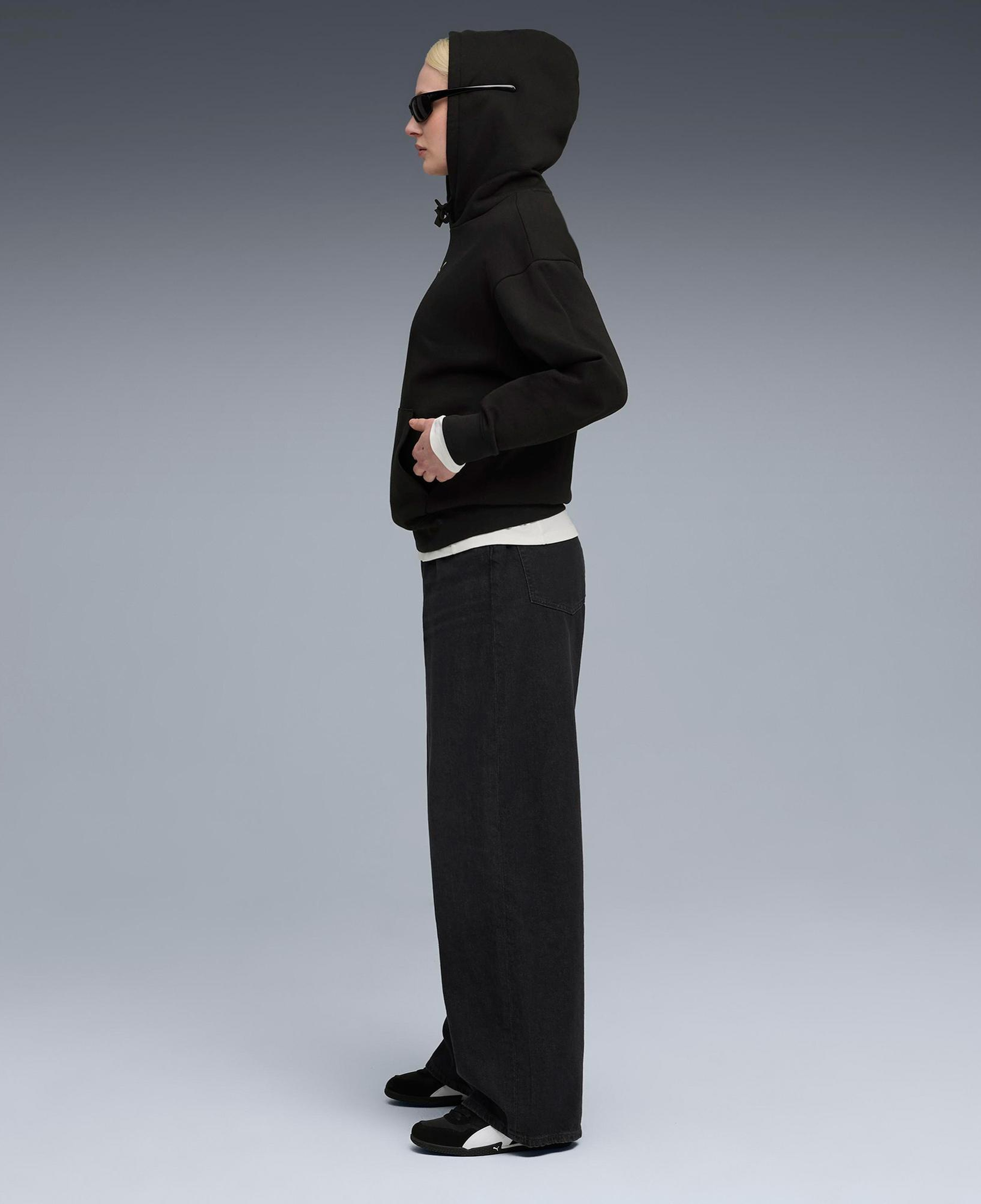 Puma Essential NATURE 2.0  Kadın Siyah Sweatshirt
