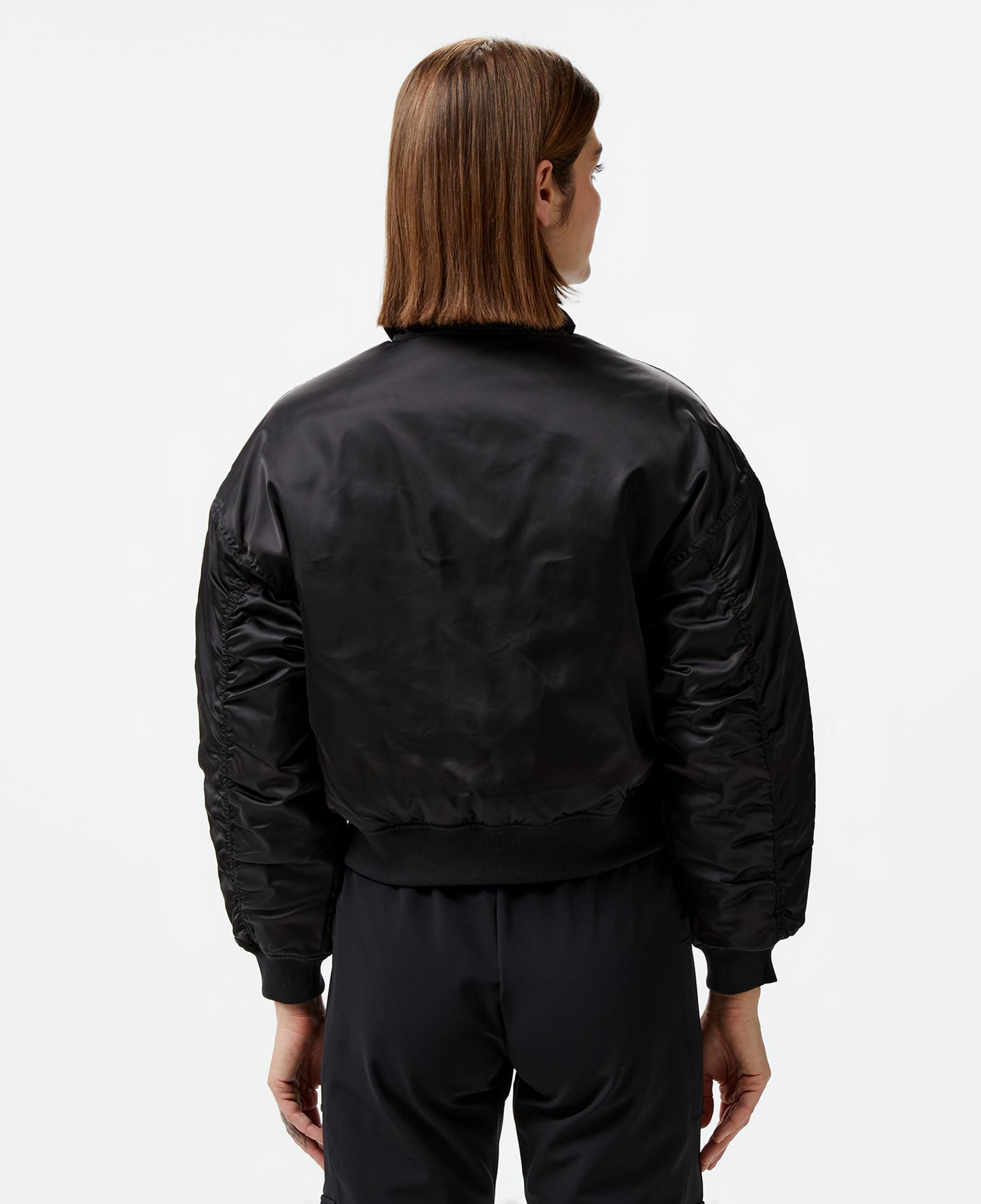 Puma Satin Bomber Kadın Siyah Ceket