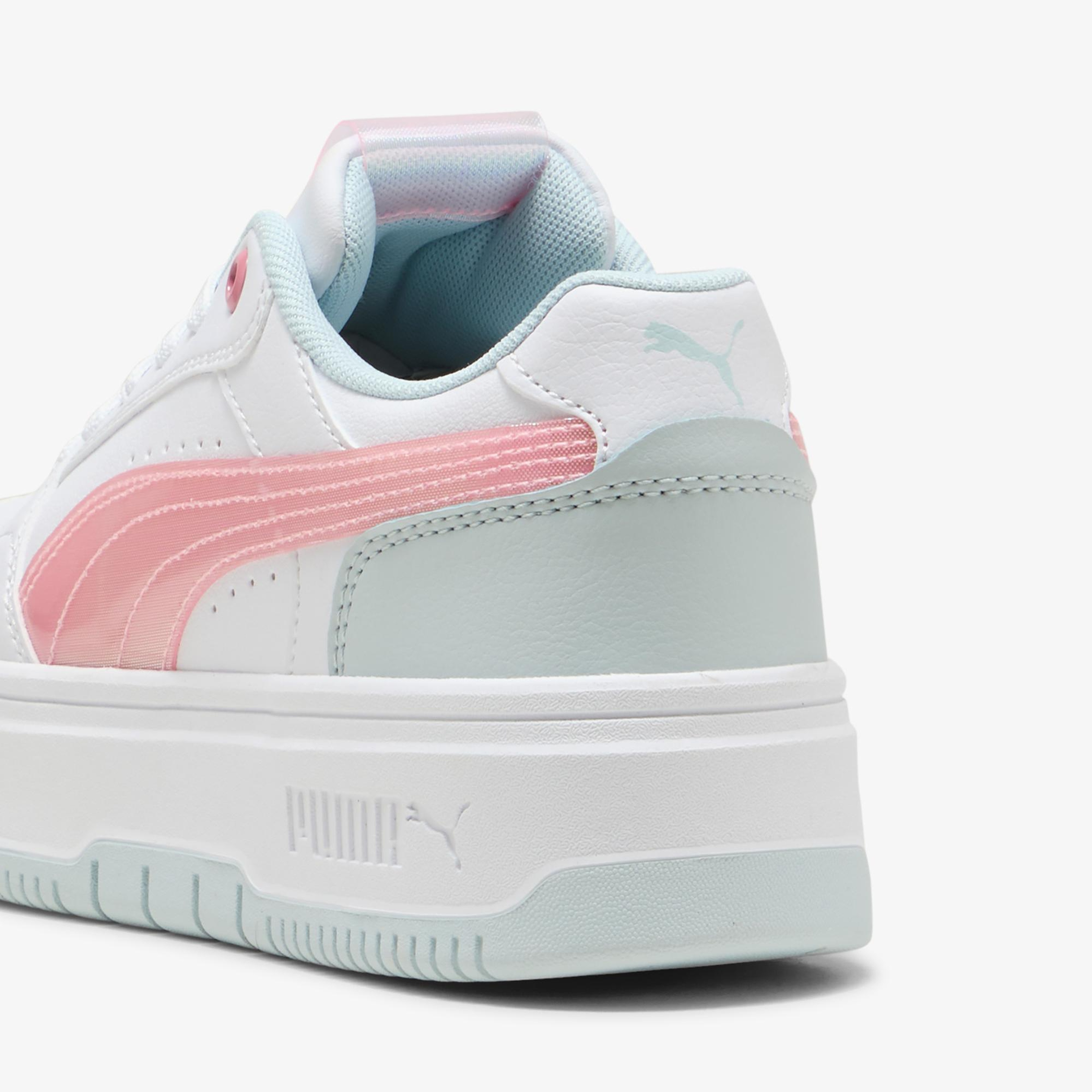 Puma Rebound Femme Space Belle Çocuk Beyaz Spor Ayakkabı