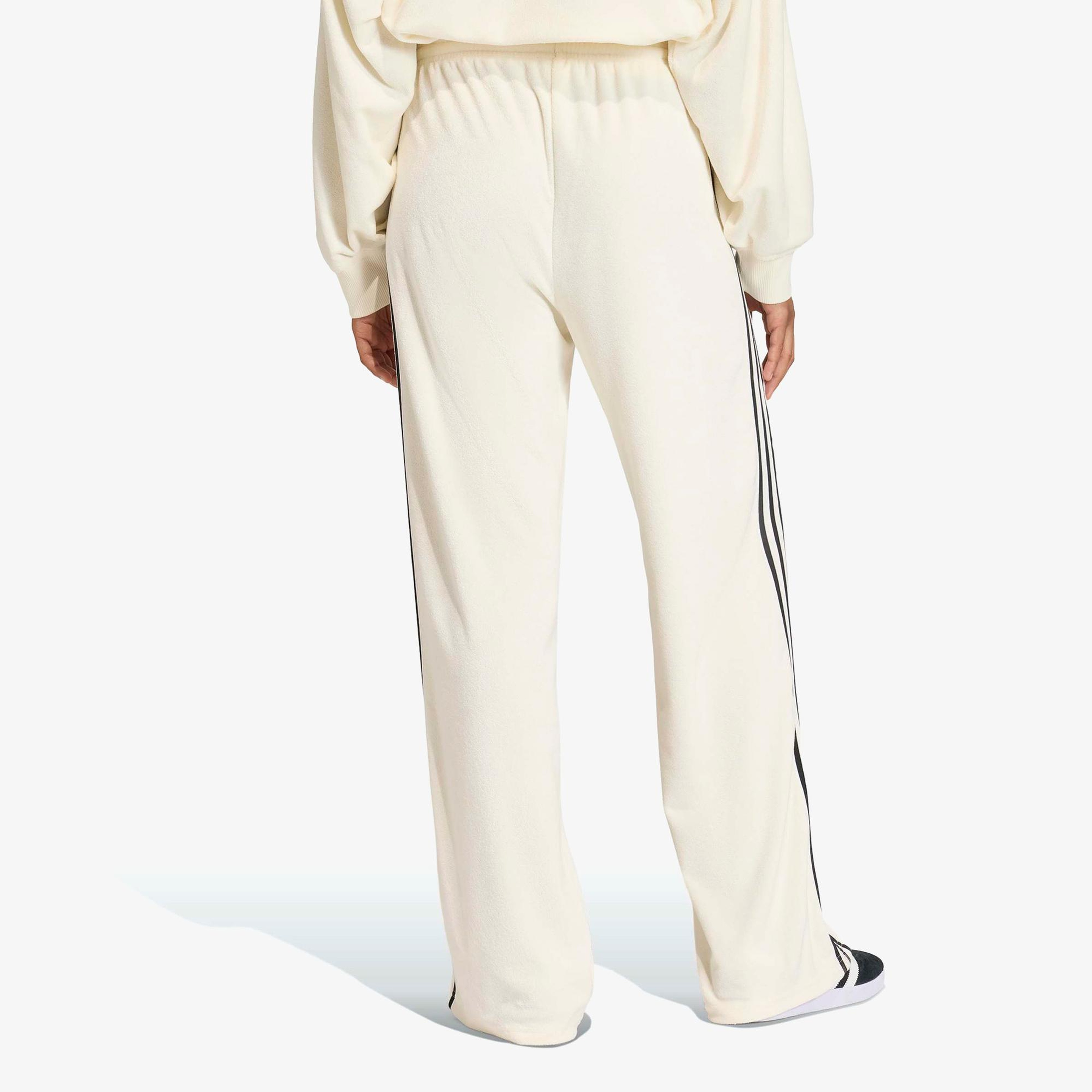 adidas Terry Towel Kadın Beyaz Eşofman Altı