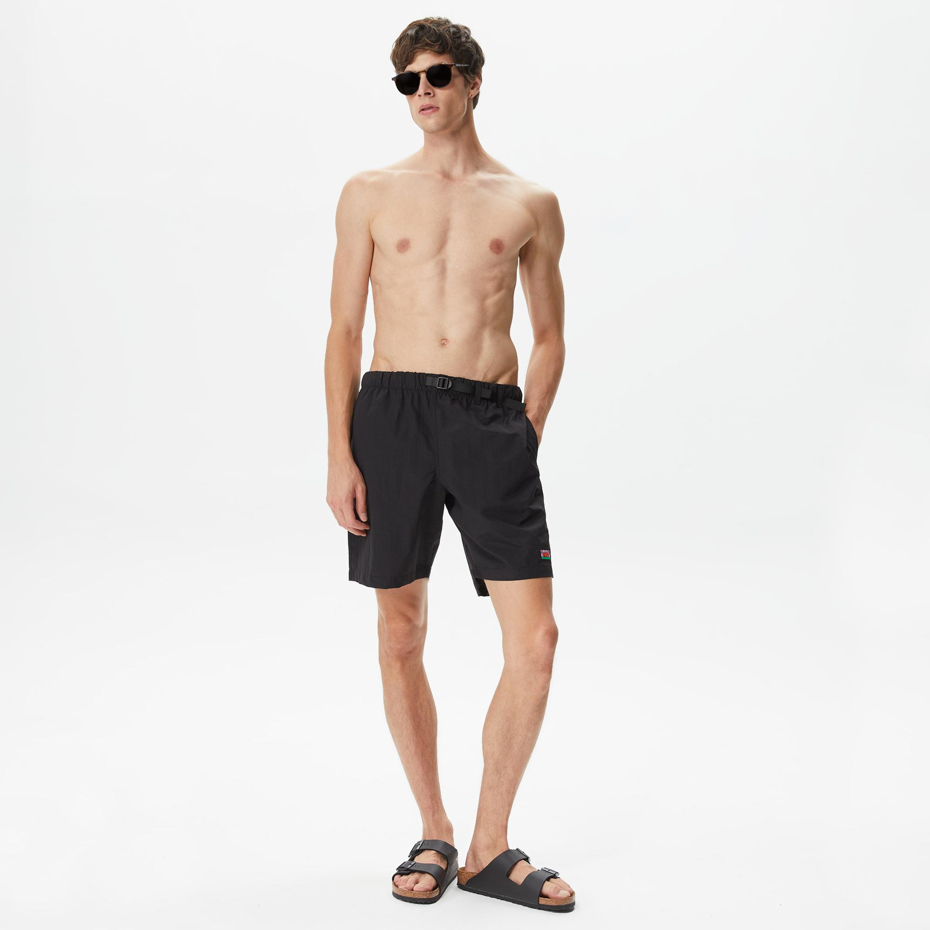 HUF New Day Packable Erkek Siyah Şort