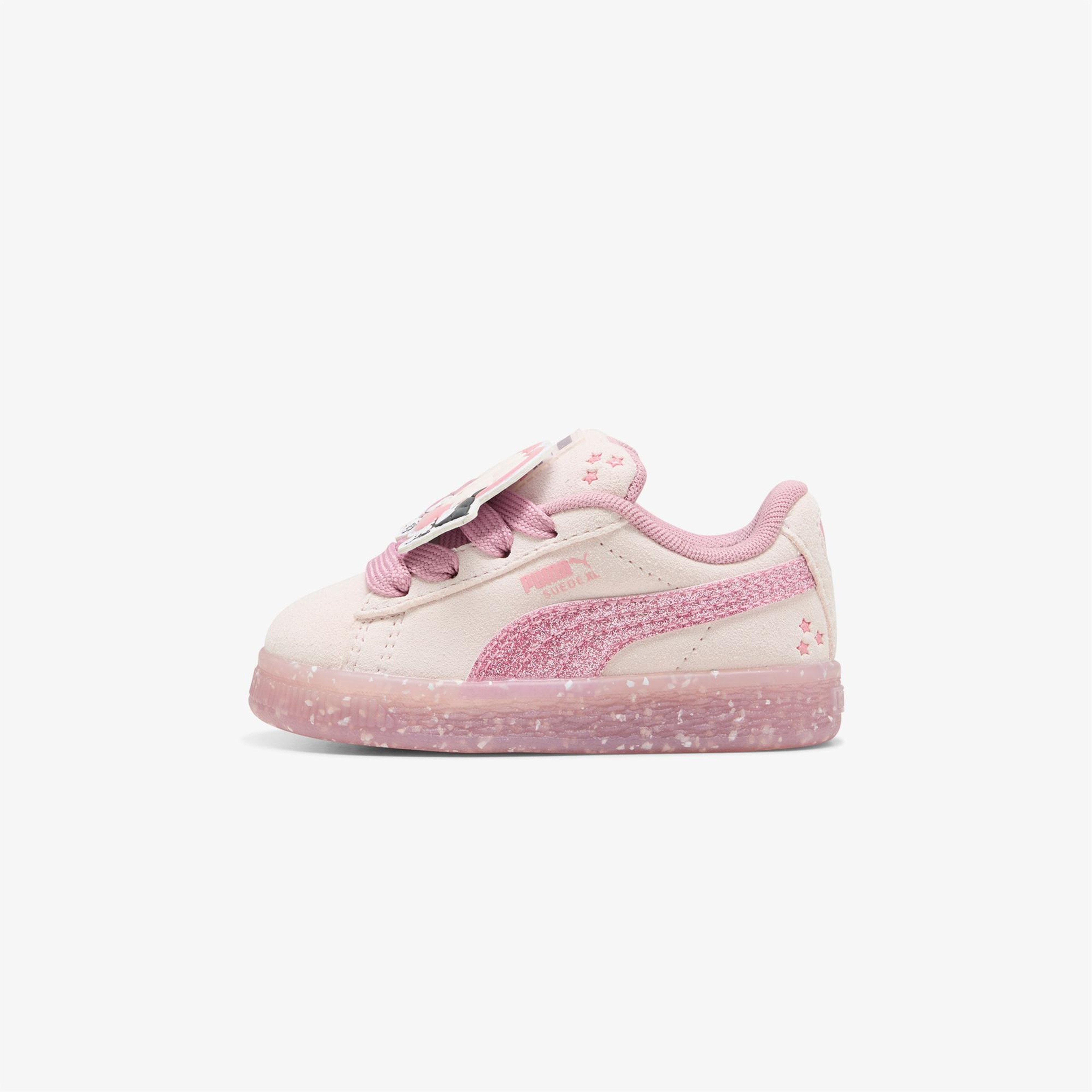 Puma Suede XL Hello Kitty & Friends Çocuk Pembe Spor Ayakkabı