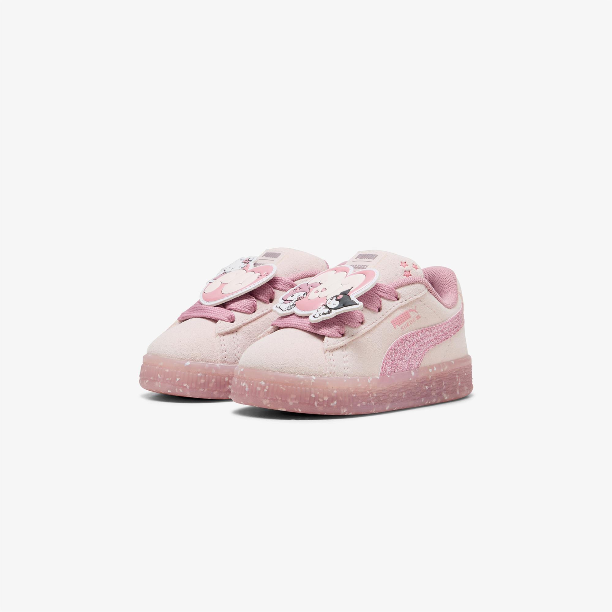 Puma Suede XL Hello Kitty & Friends Çocuk Pembe Spor Ayakkabı