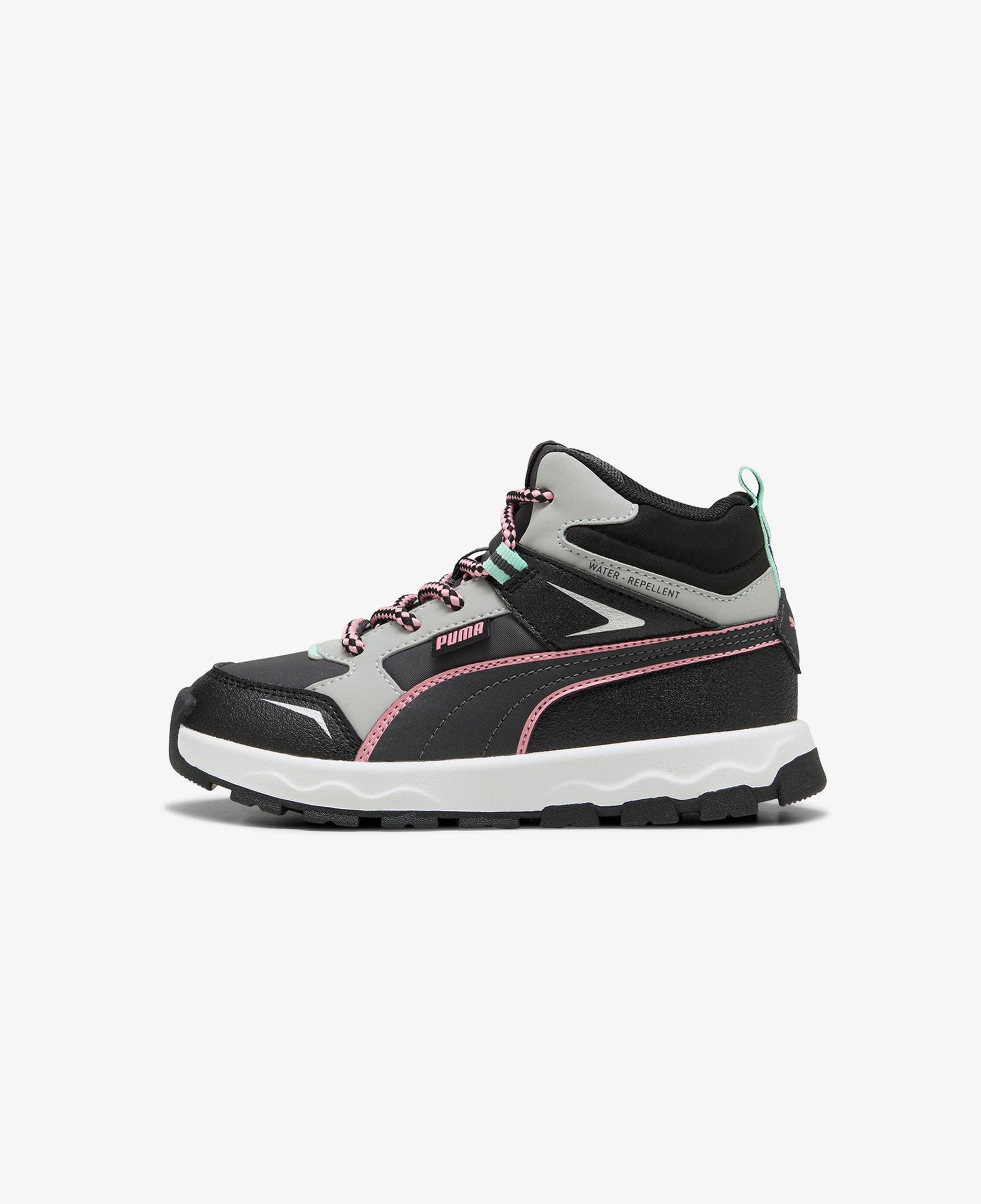 Puma Evolve Trail Çocuk Gri Spor Ayakkabı