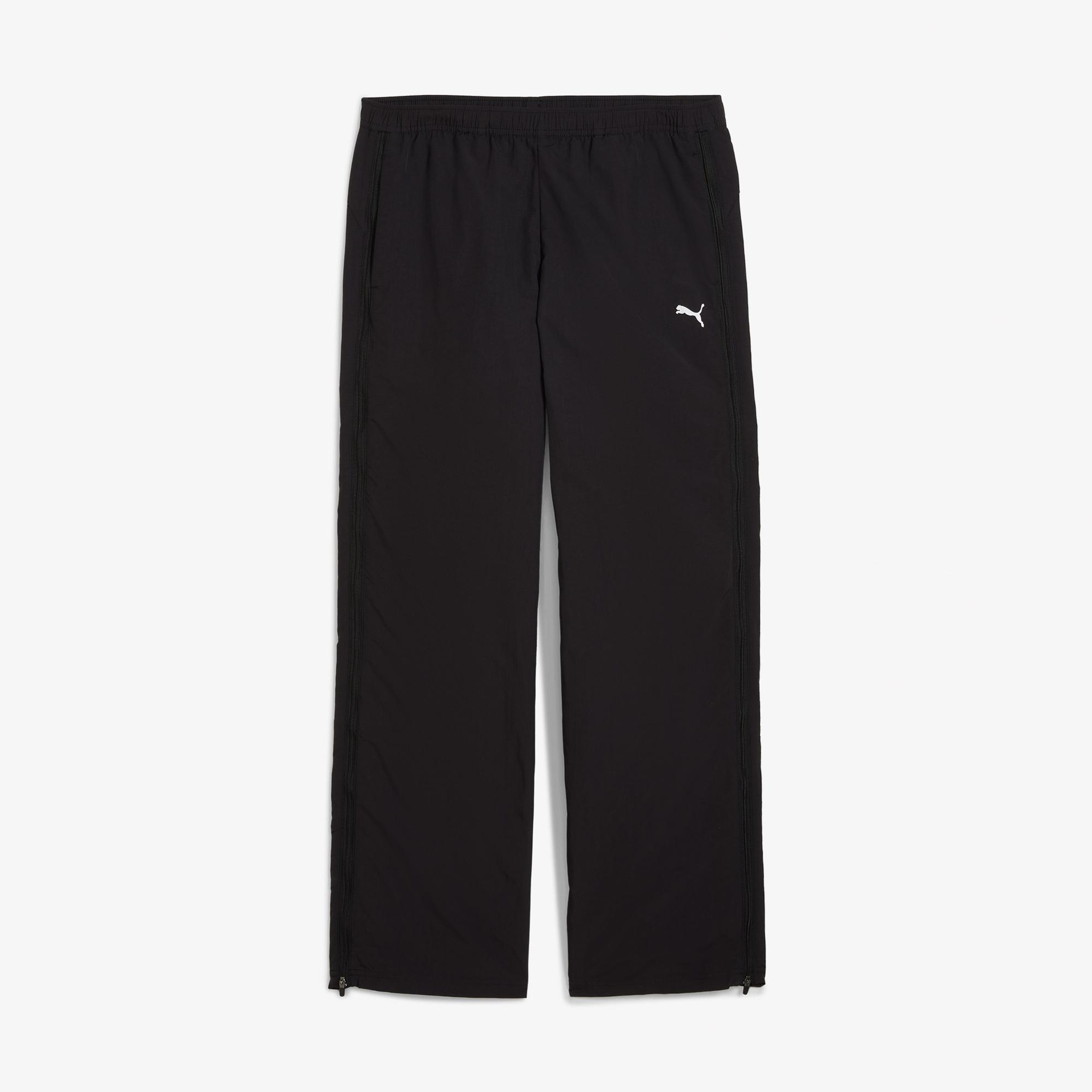 Puma Dare To Relaxed Geniş Kesim Dokuma Kadın Siyah Eşofman Altı