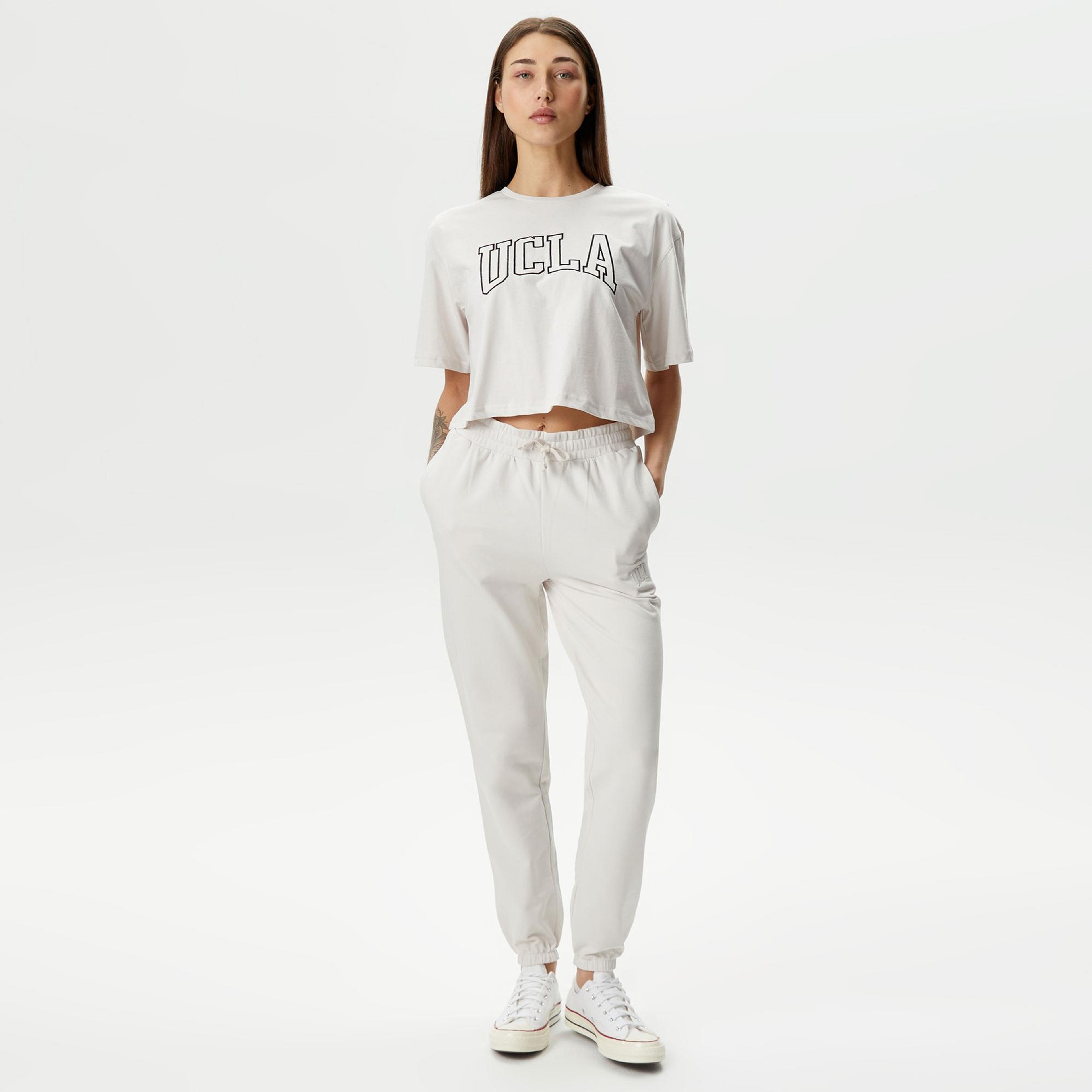 Ucla Helena Kadın Krem Rengi T-Shirt