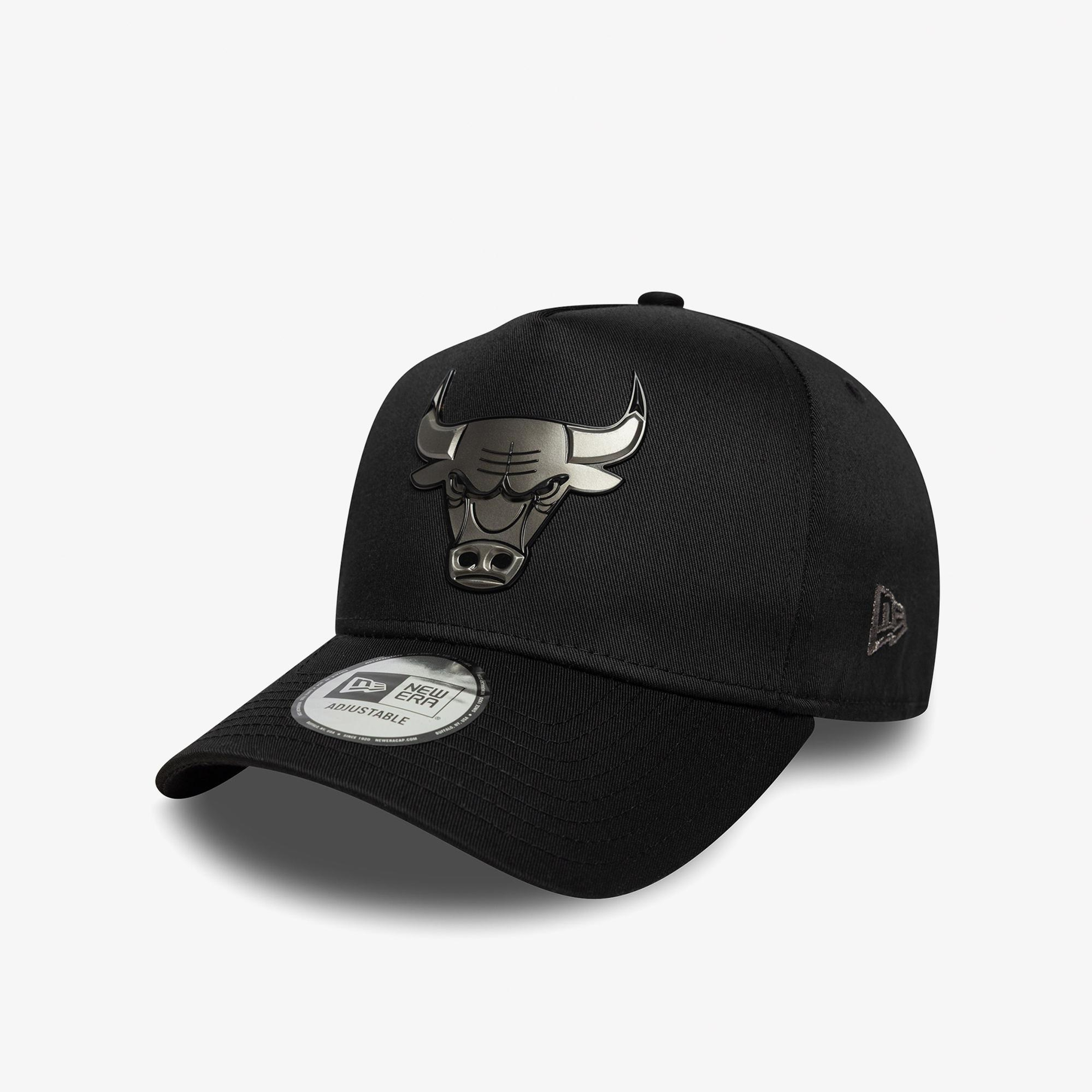 New Era Metallic Eframe Chicago Bulls Unisex Siyah Şapka