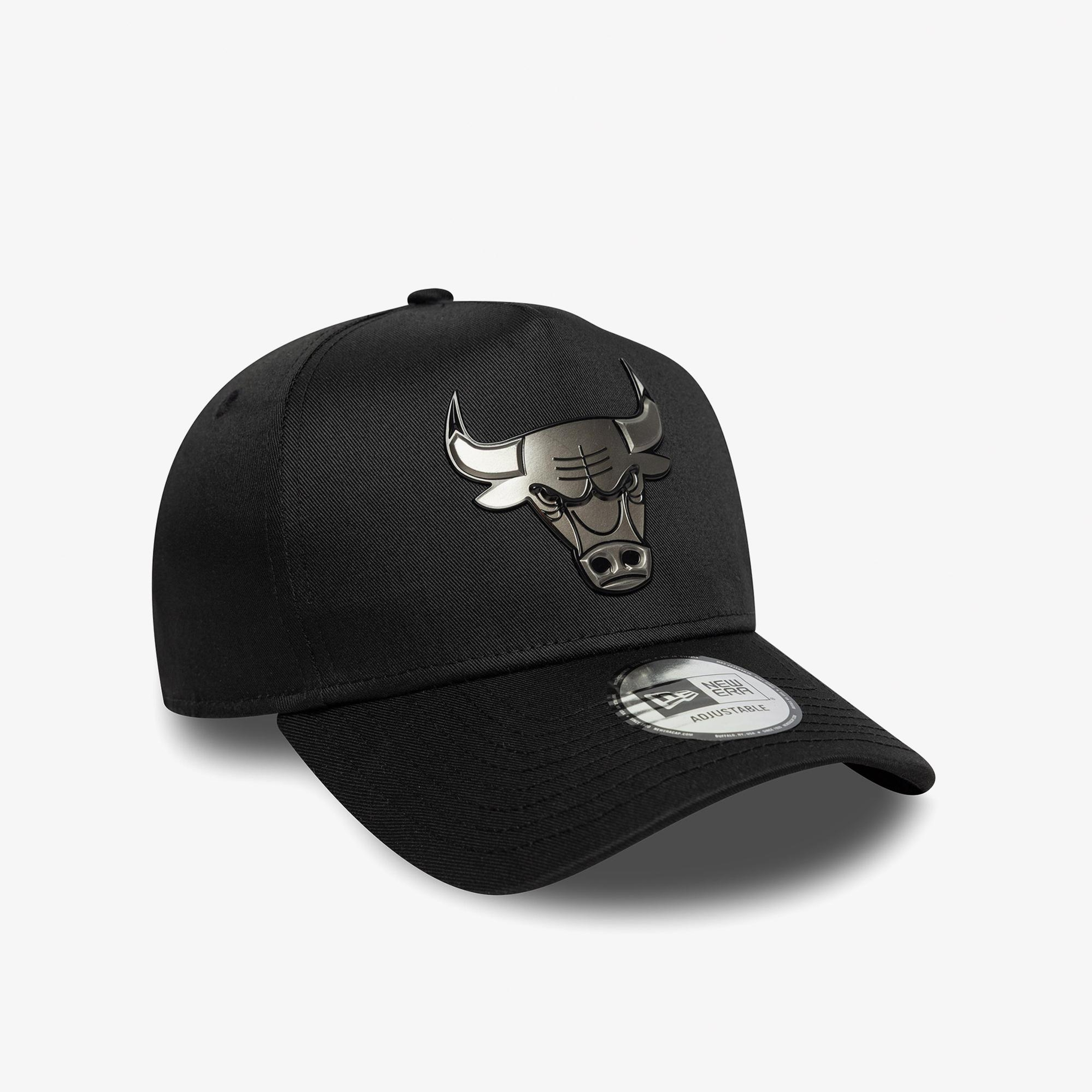 New Era Metallic Eframe Chicago Bulls Unisex Siyah Şapka