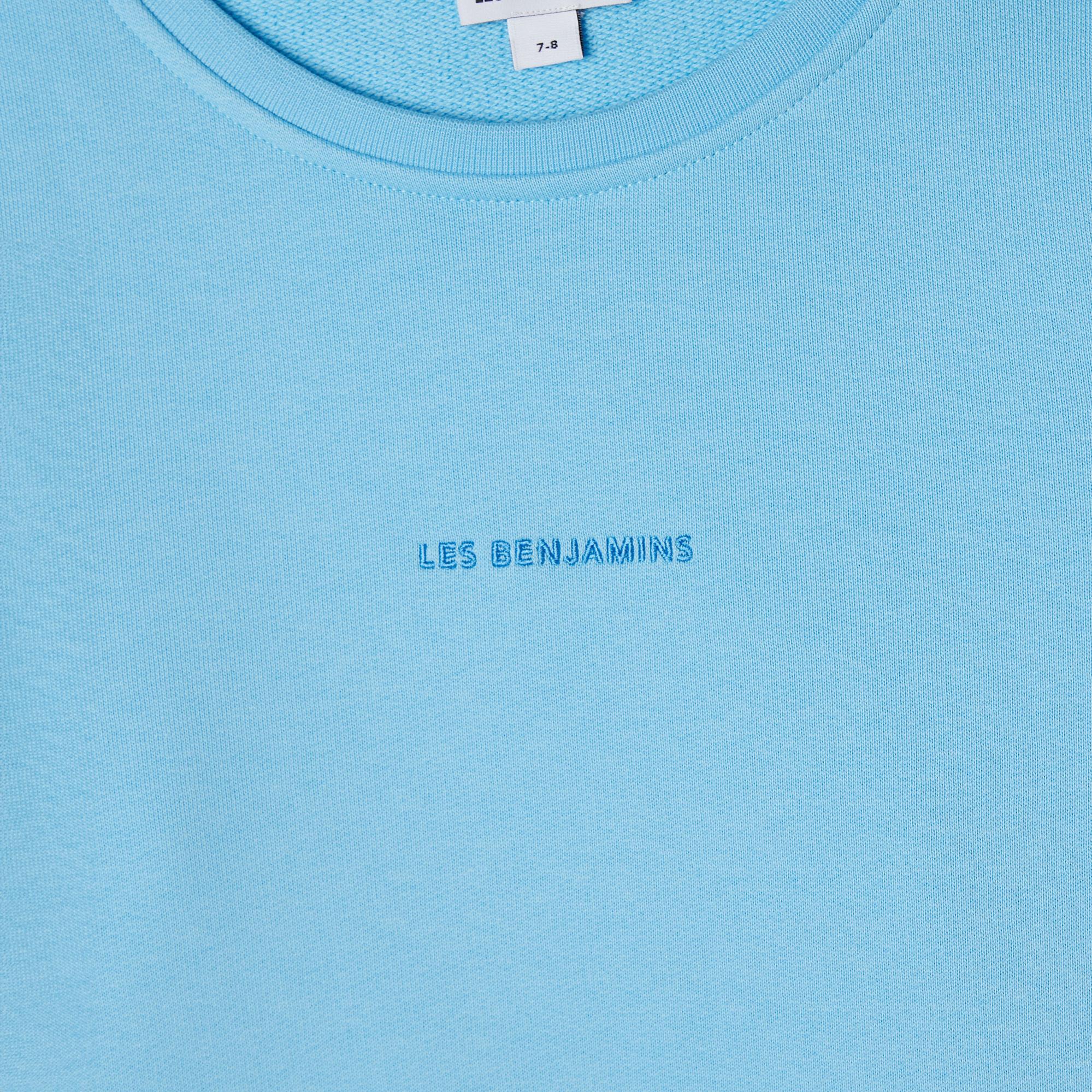 Les Benjamins Essential Çocuk Mavi Sweatshirt