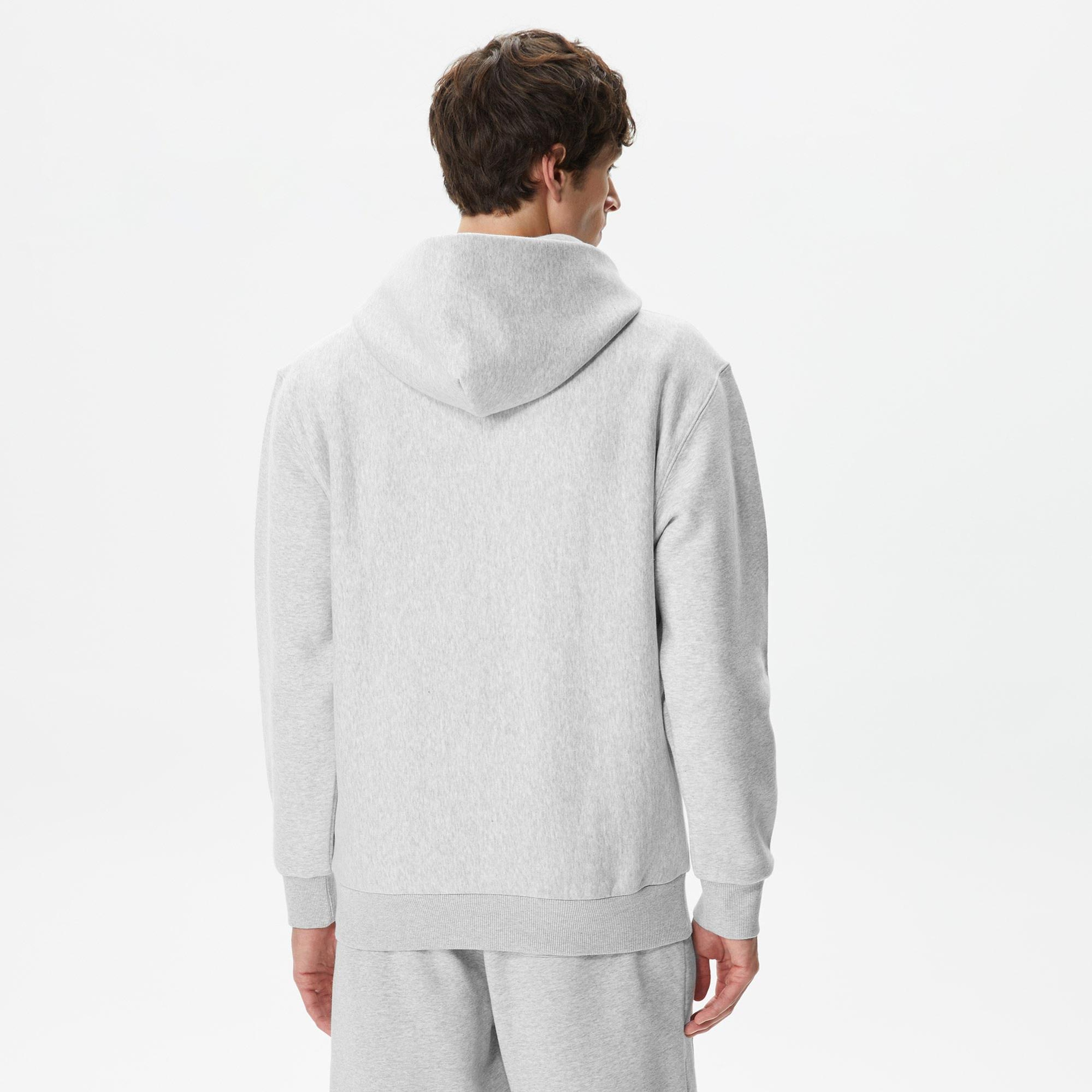 Huf Madison Heavyweight Pullover Erkek Gri Hoodie