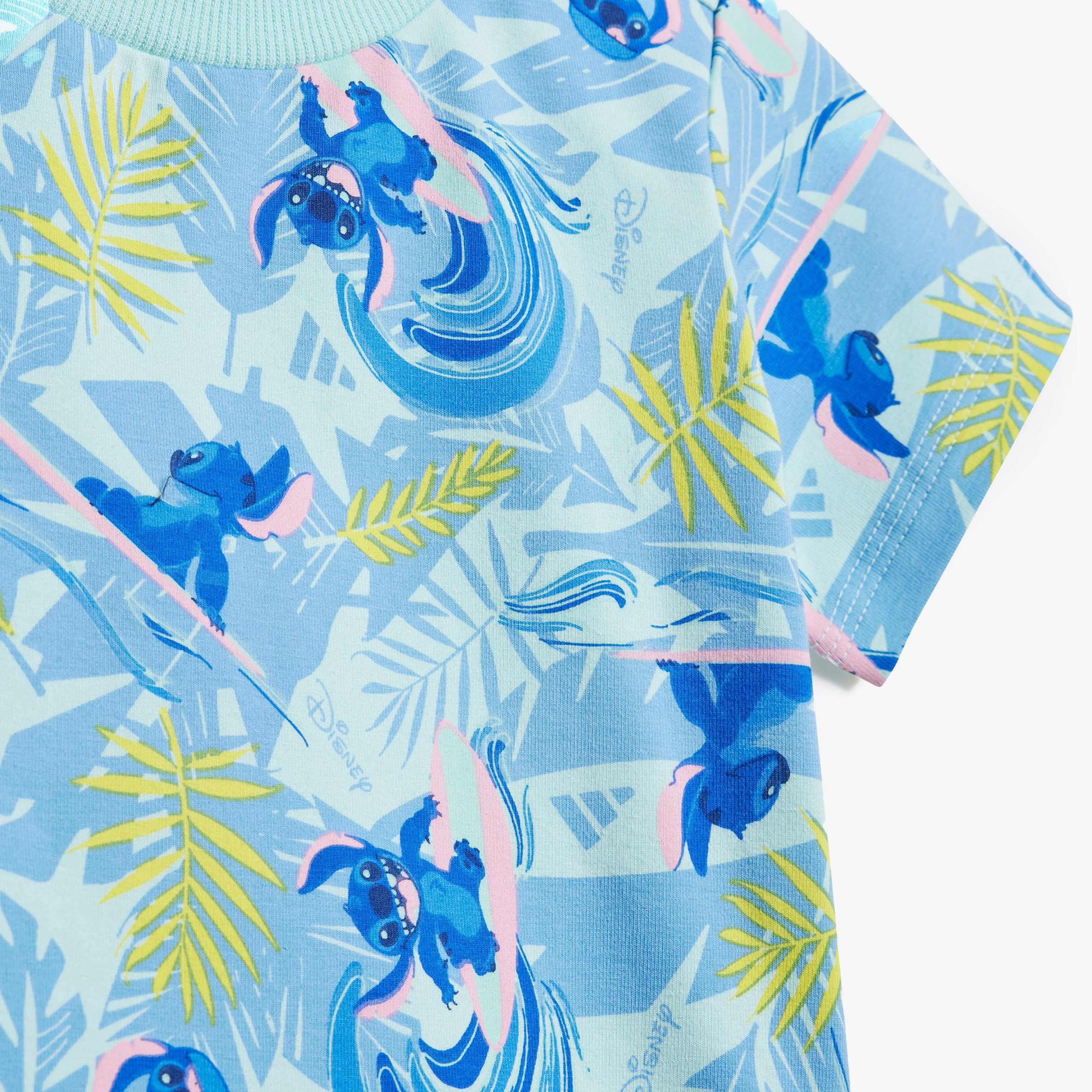 adidas Sportswear Disney Lilo&Stich Çocuk Mavi Şort Takım