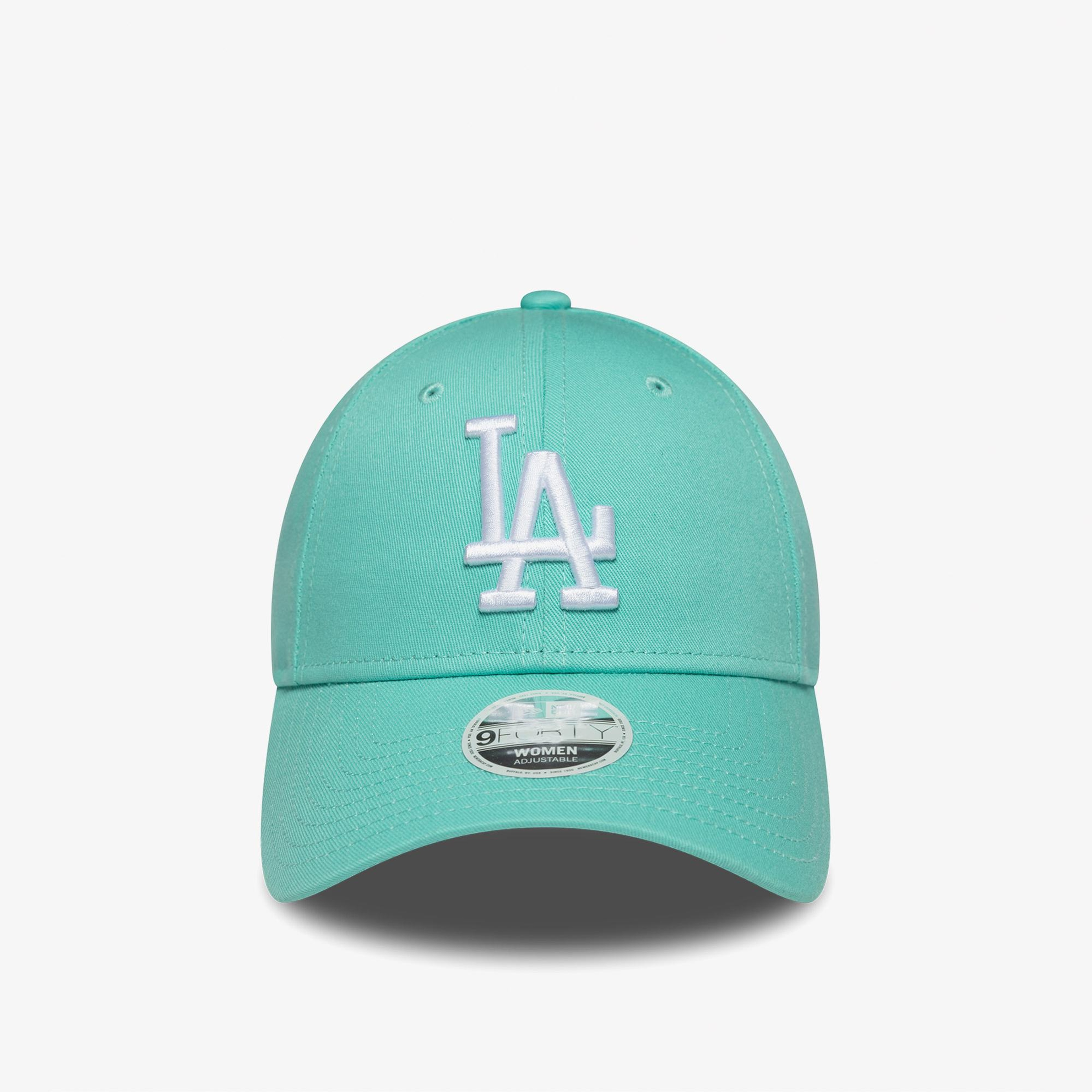 New Era MLB League Essentials LA Dodgers Kadın Yeşil Şapka
