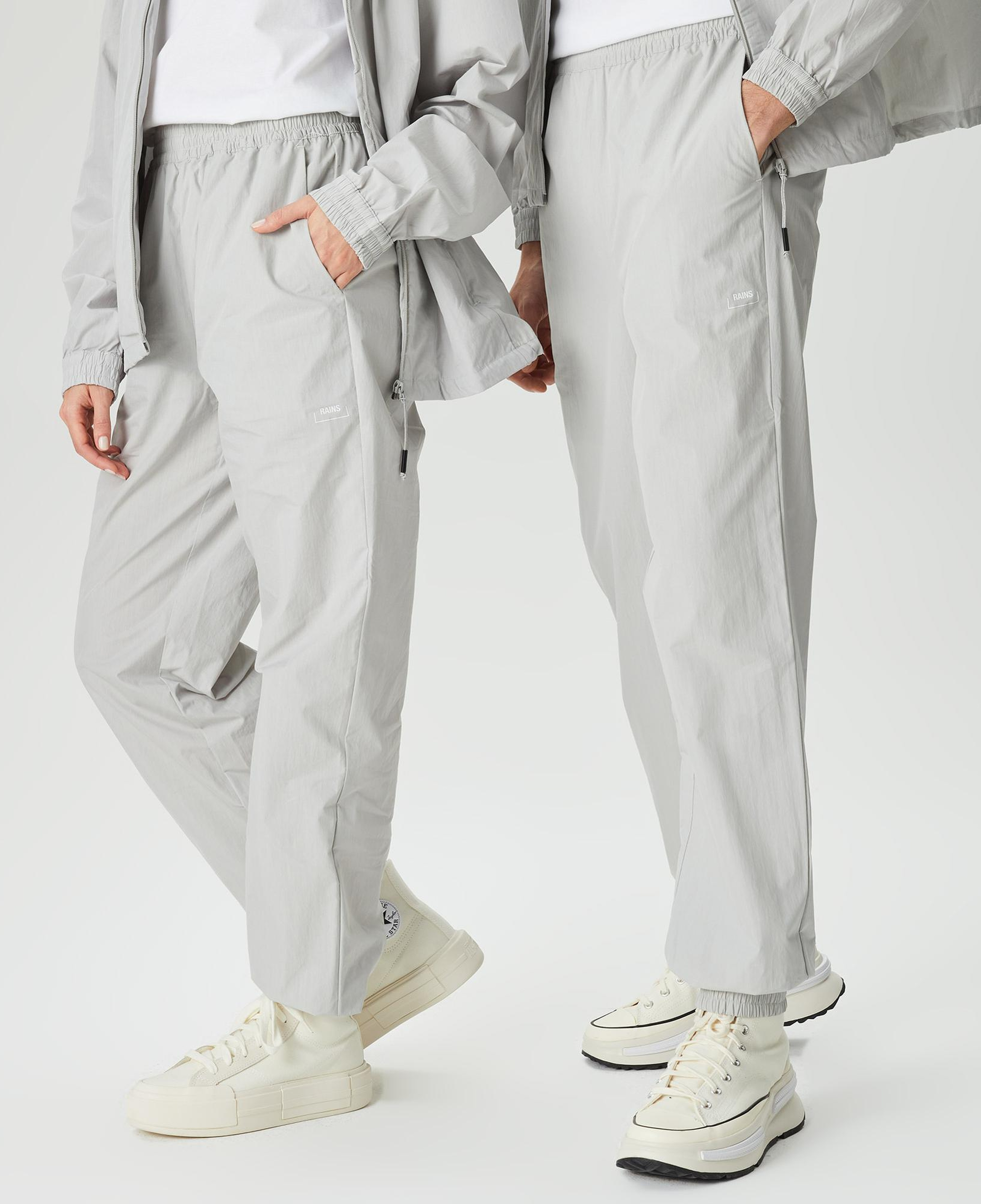 Rains Juba Regular Unisex Gri Pantolon