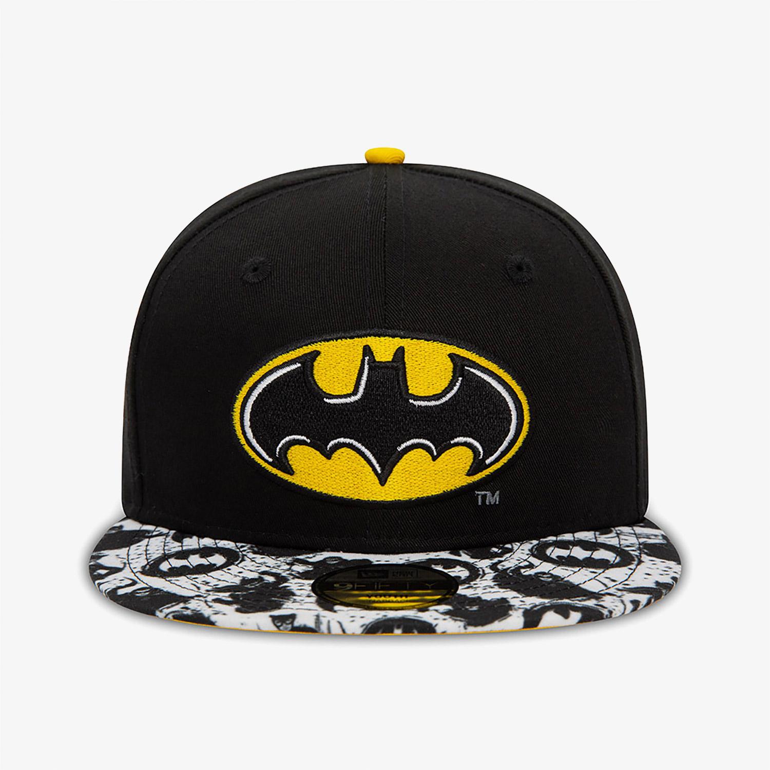New Era Super 9Fifty Batman Çocuk Siyah Şapka
