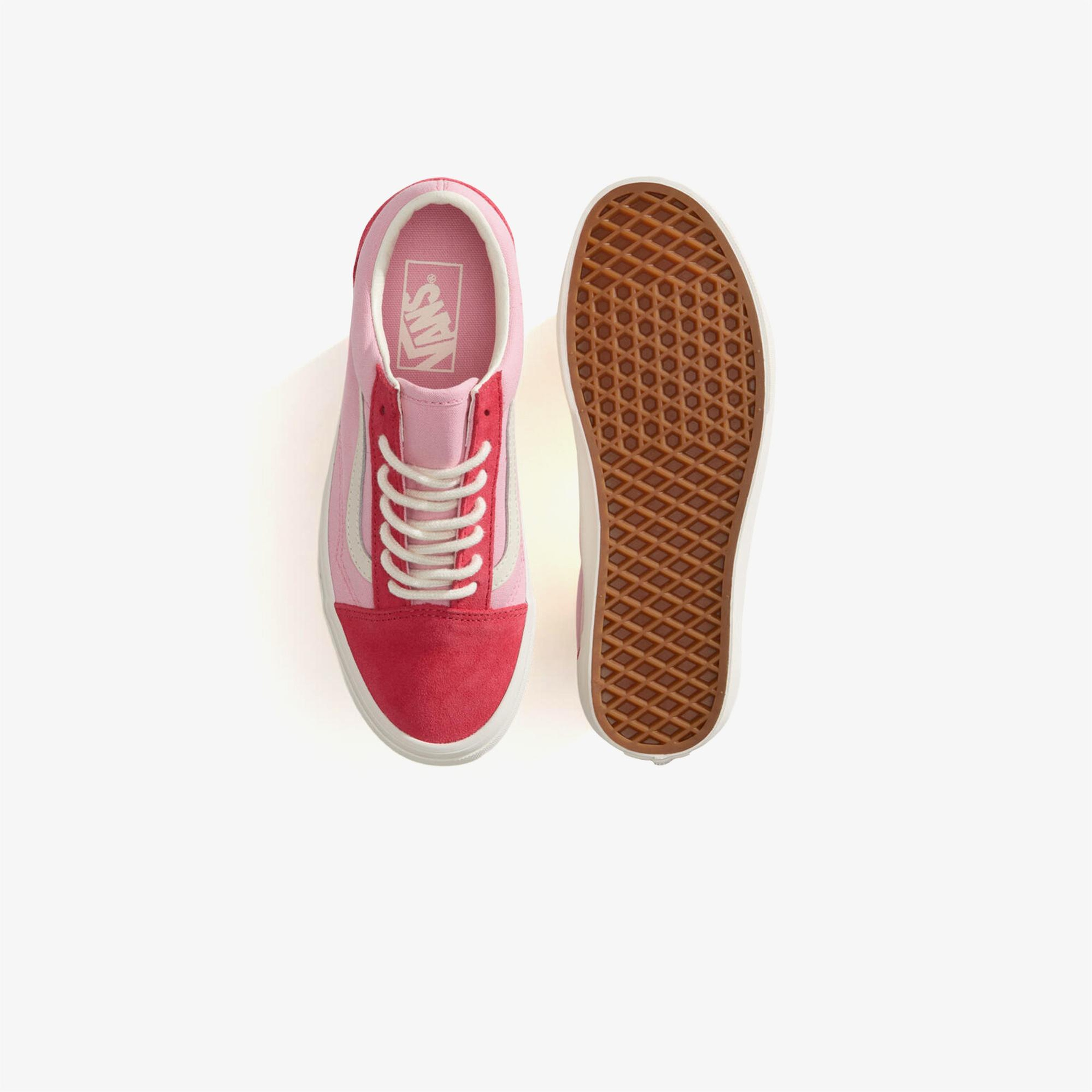 Vans Old Skool Unisex Bordo Sneaker