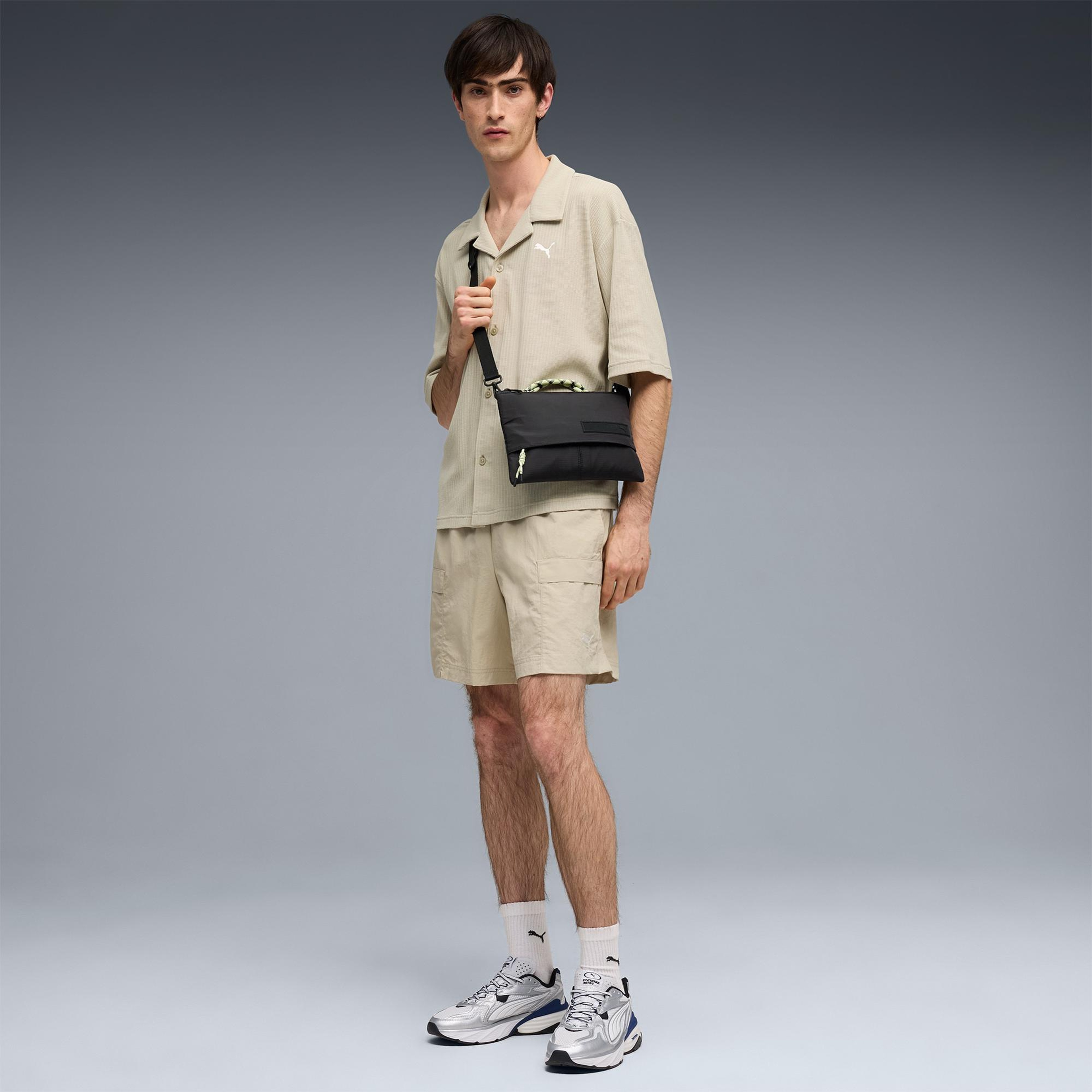 Puma Wardrobe Essentials Erkek Gri Şort