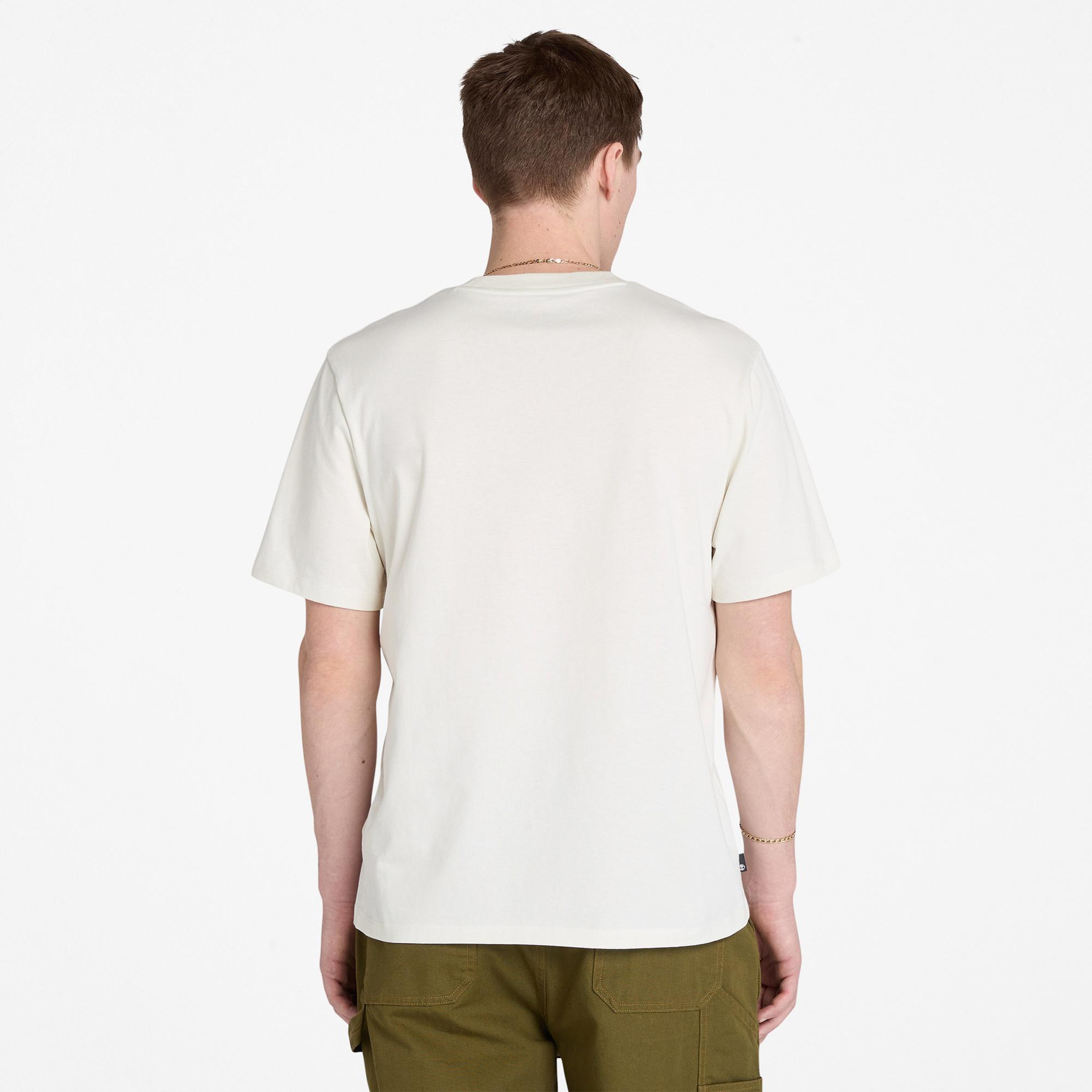 Timberland Hampthon Erkek Beyaz T-Shirt