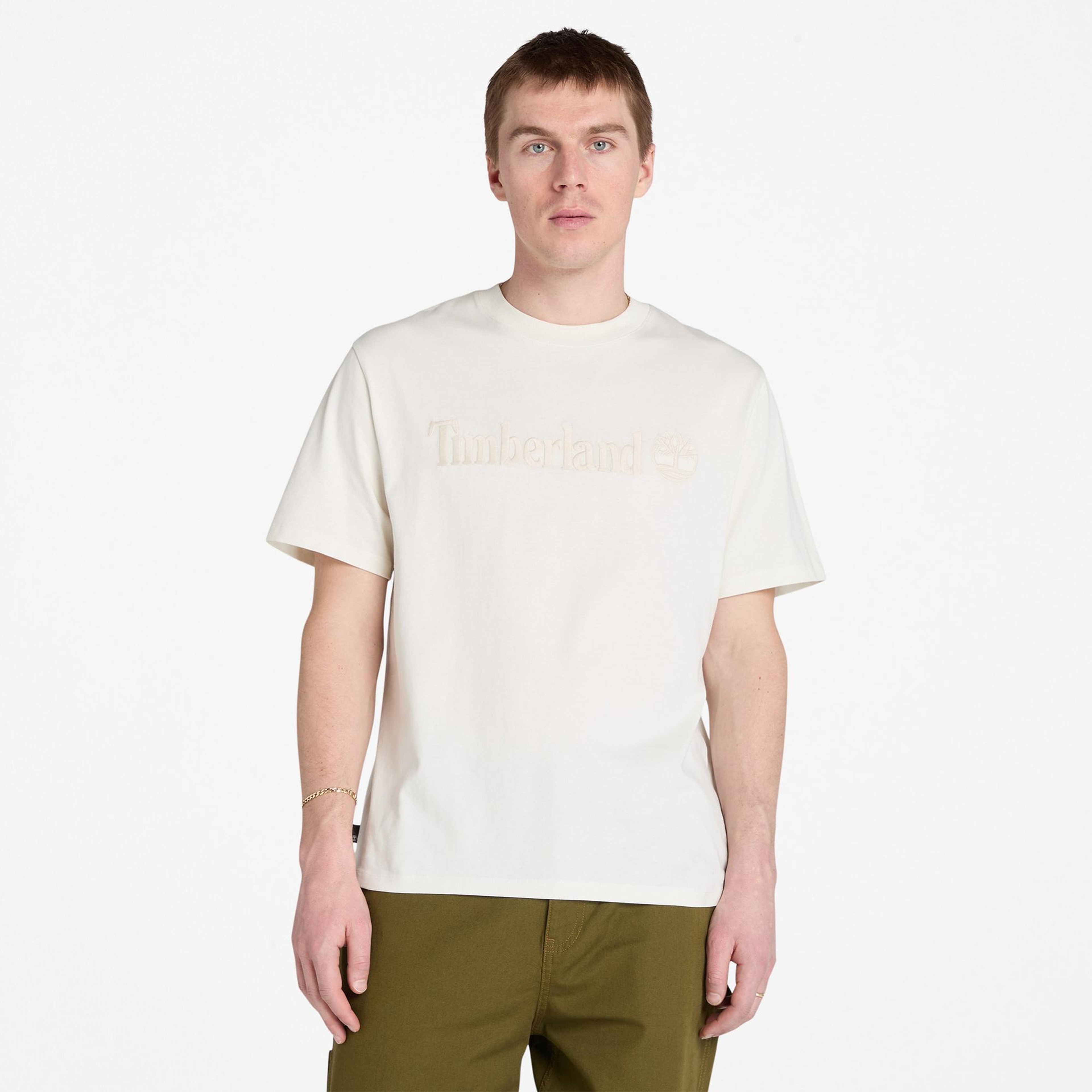 Timberland Hampthon Erkek Beyaz T-Shirt