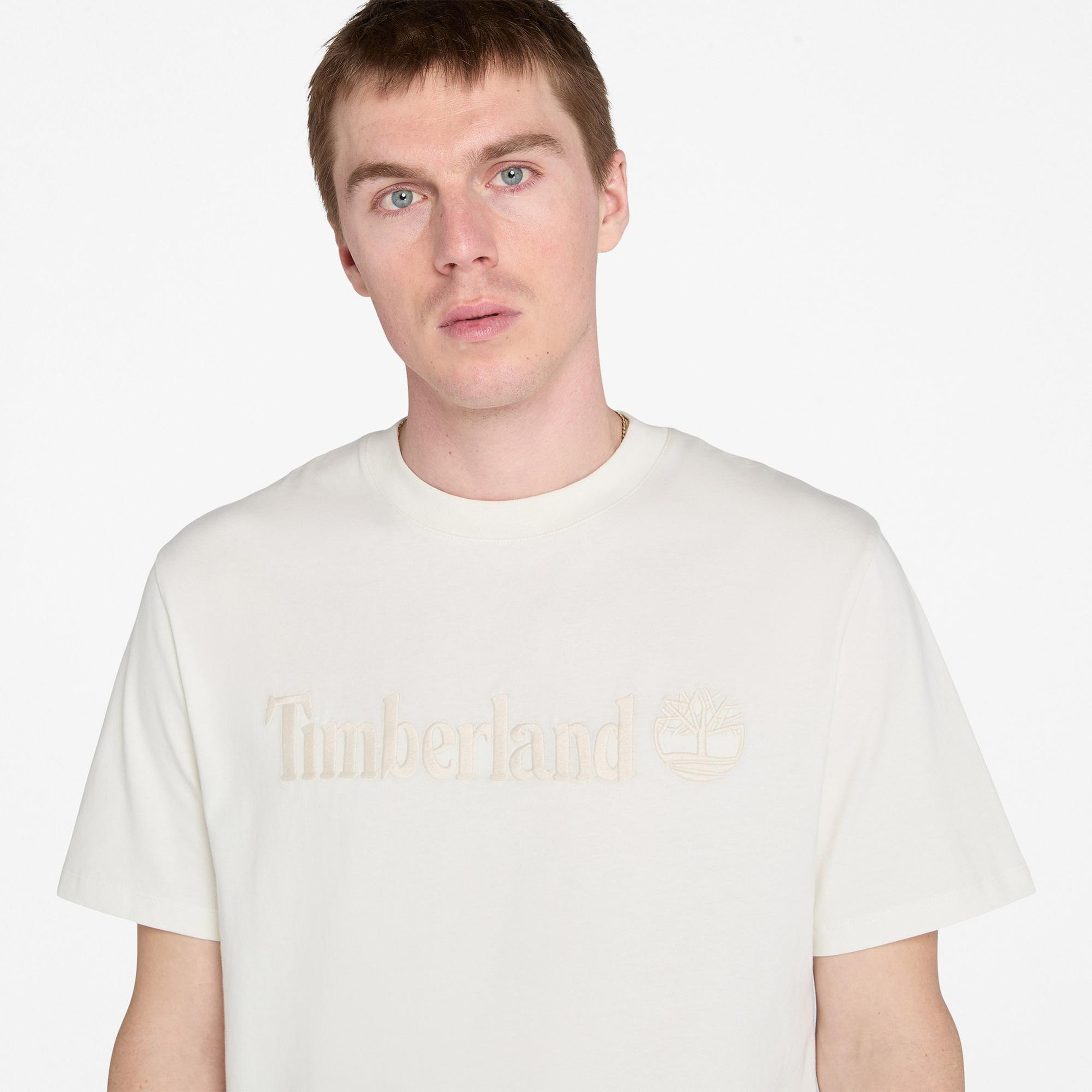 Timberland Hampthon Erkek Beyaz T-Shirt