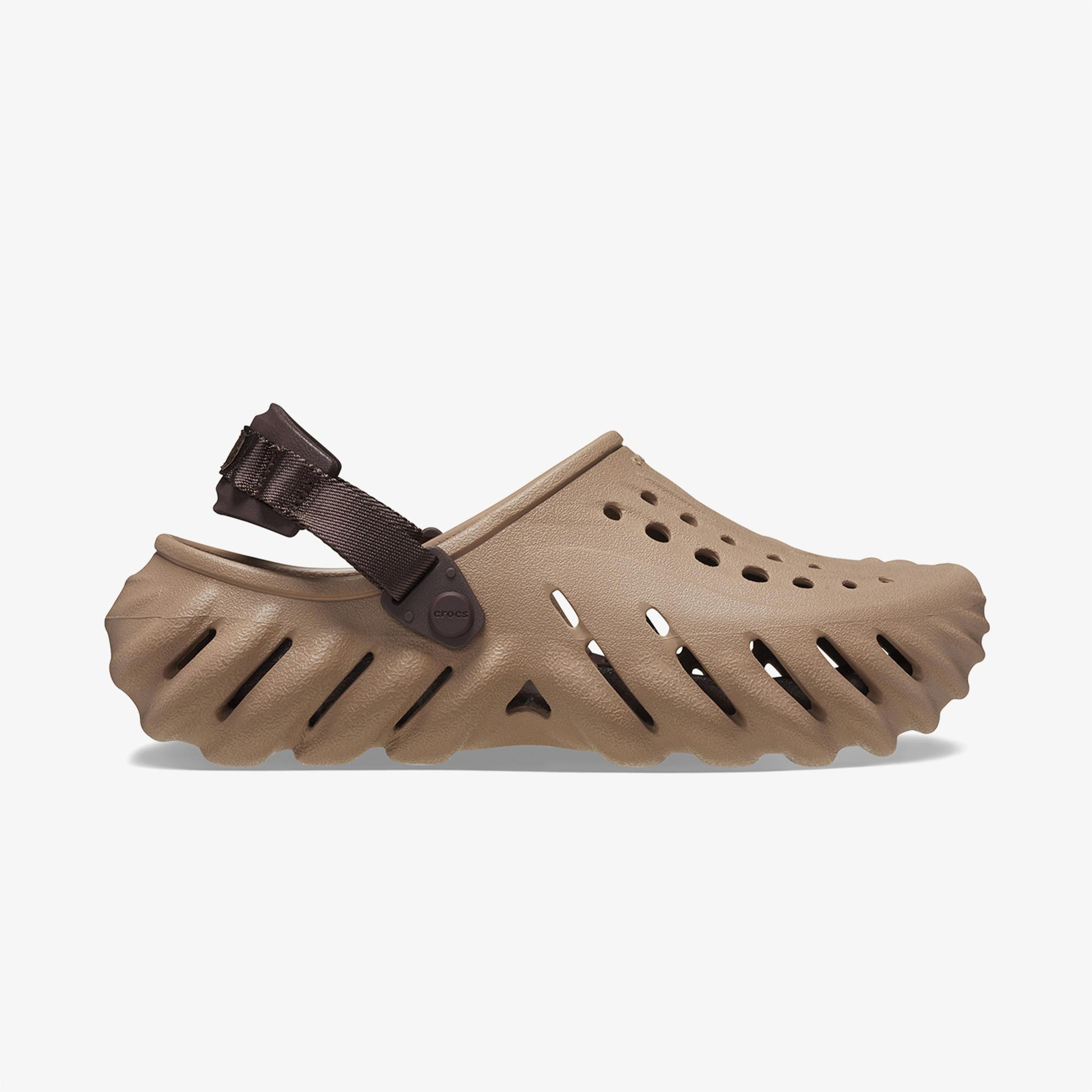 Crocs Echo Unisex Kahverengi Terlik