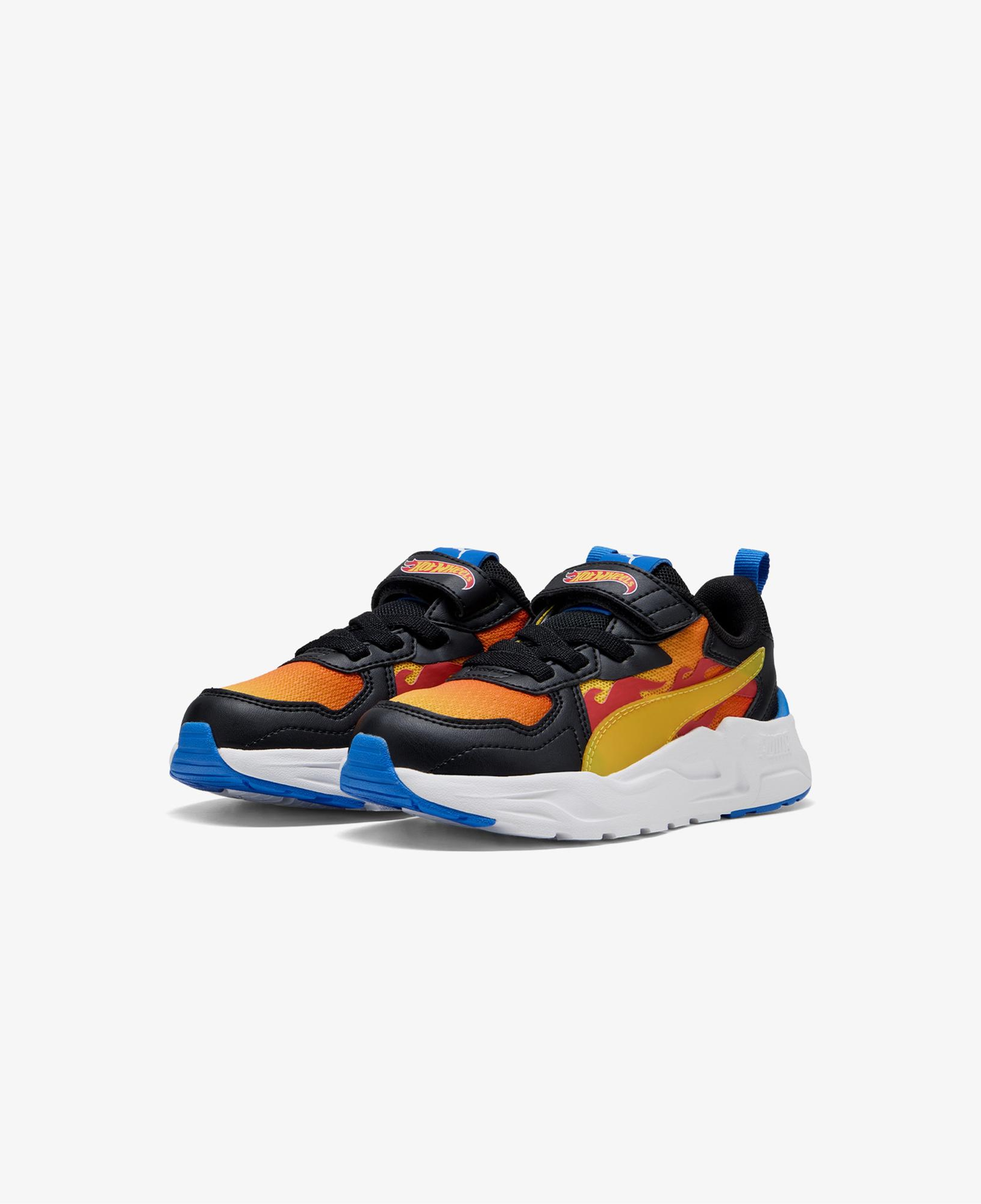 Puma Trinity Lite Hot Wheelsac+Ps Çocuk Siyah Spor Ayakkabı