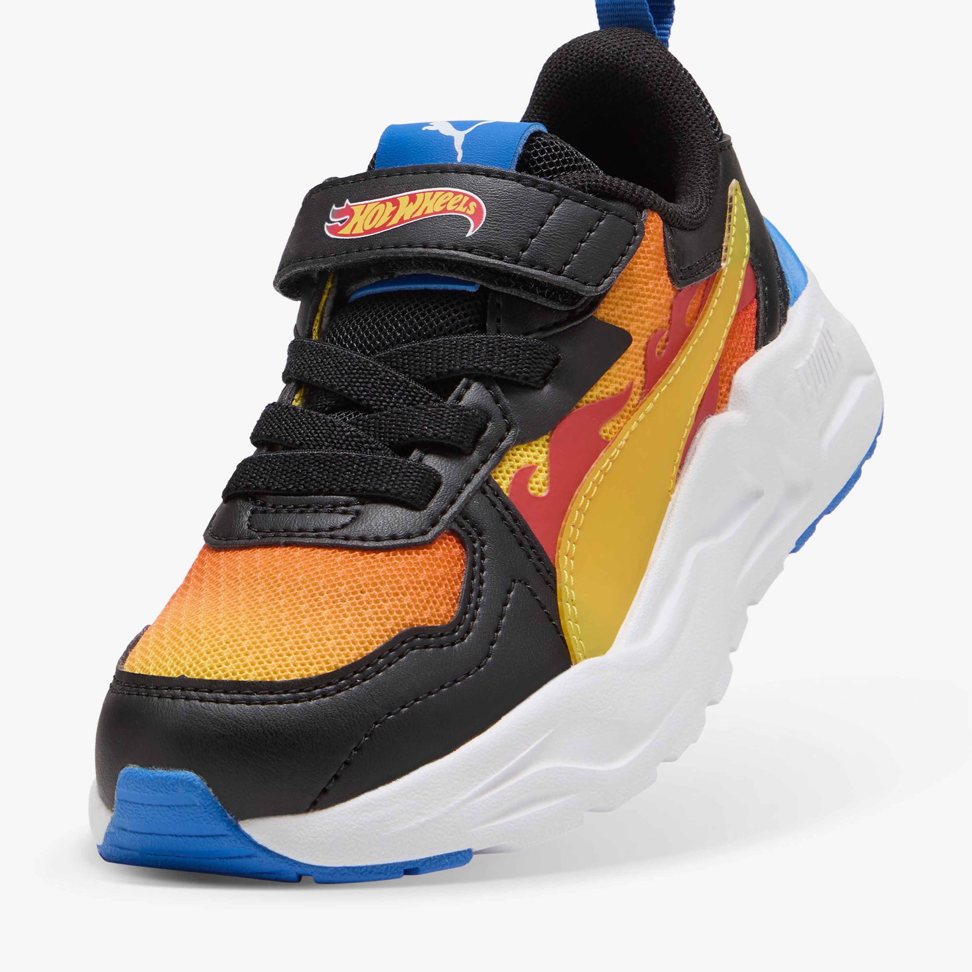 Puma Trinity Lite Hot Wheelsac+Ps Çocuk Siyah Spor Ayakkabı