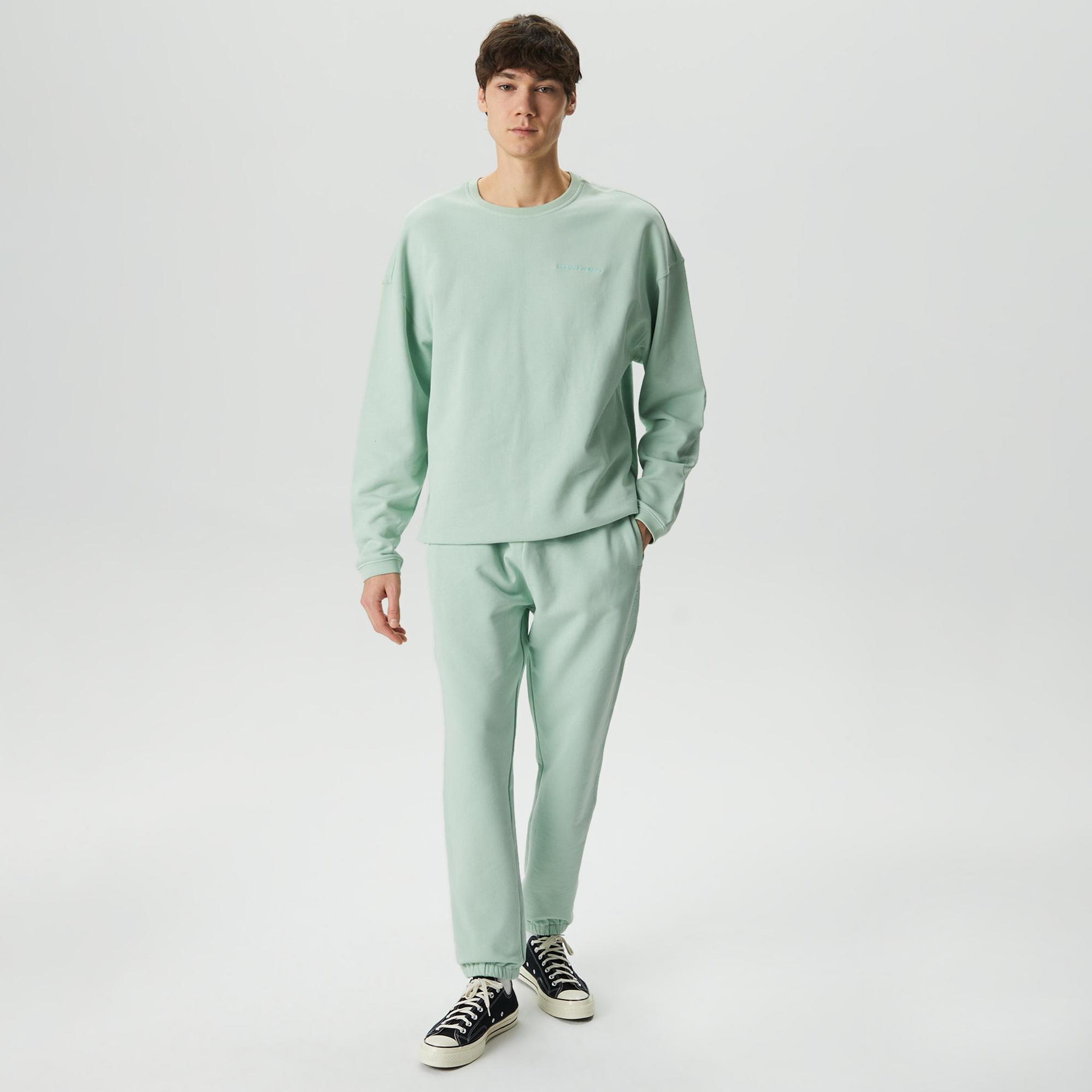 Les Benjamins Essentials Erkek Açık Yeşil Eşofman Altı