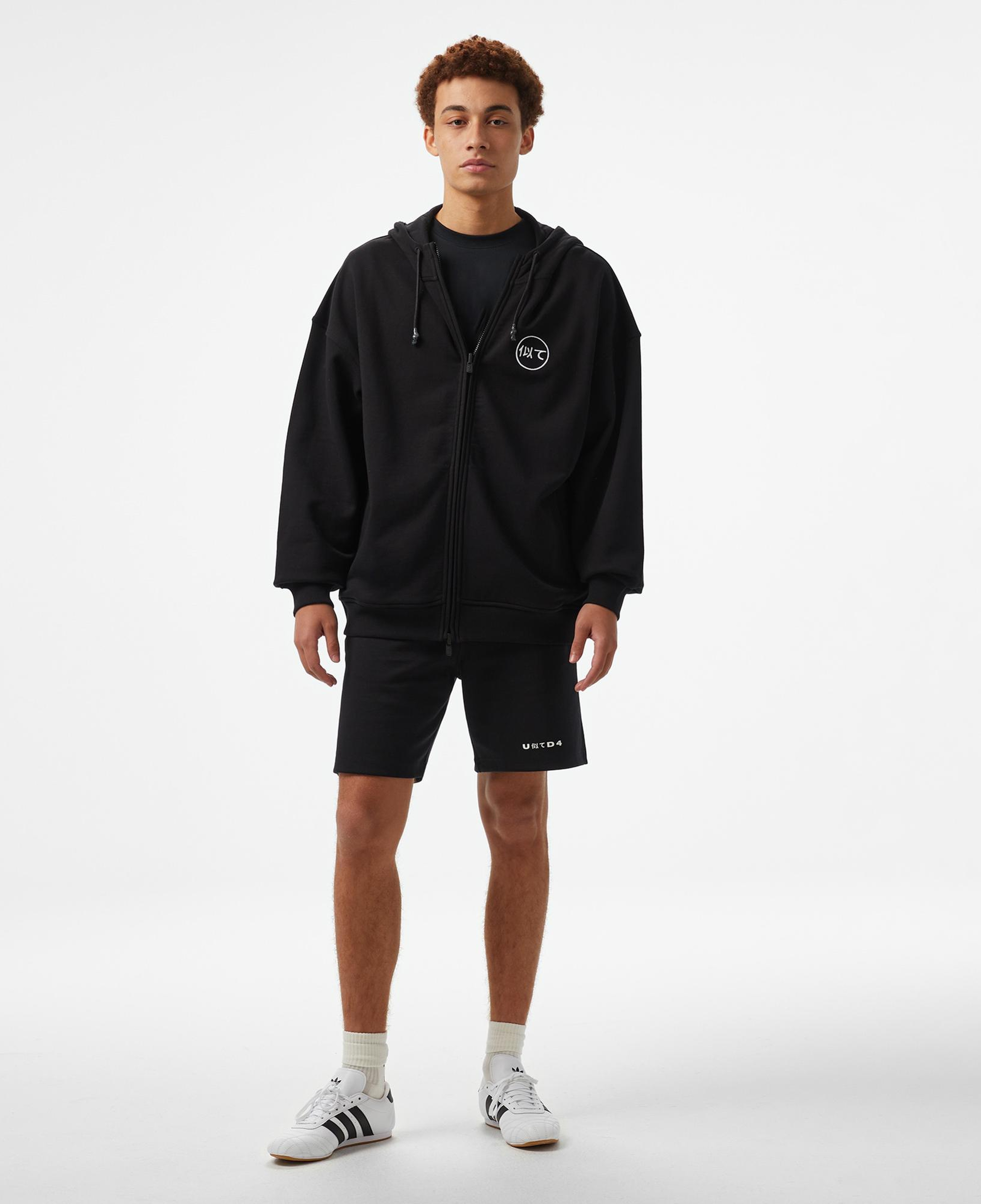 UNITED4 Erkek Siyah Sweatshirt
