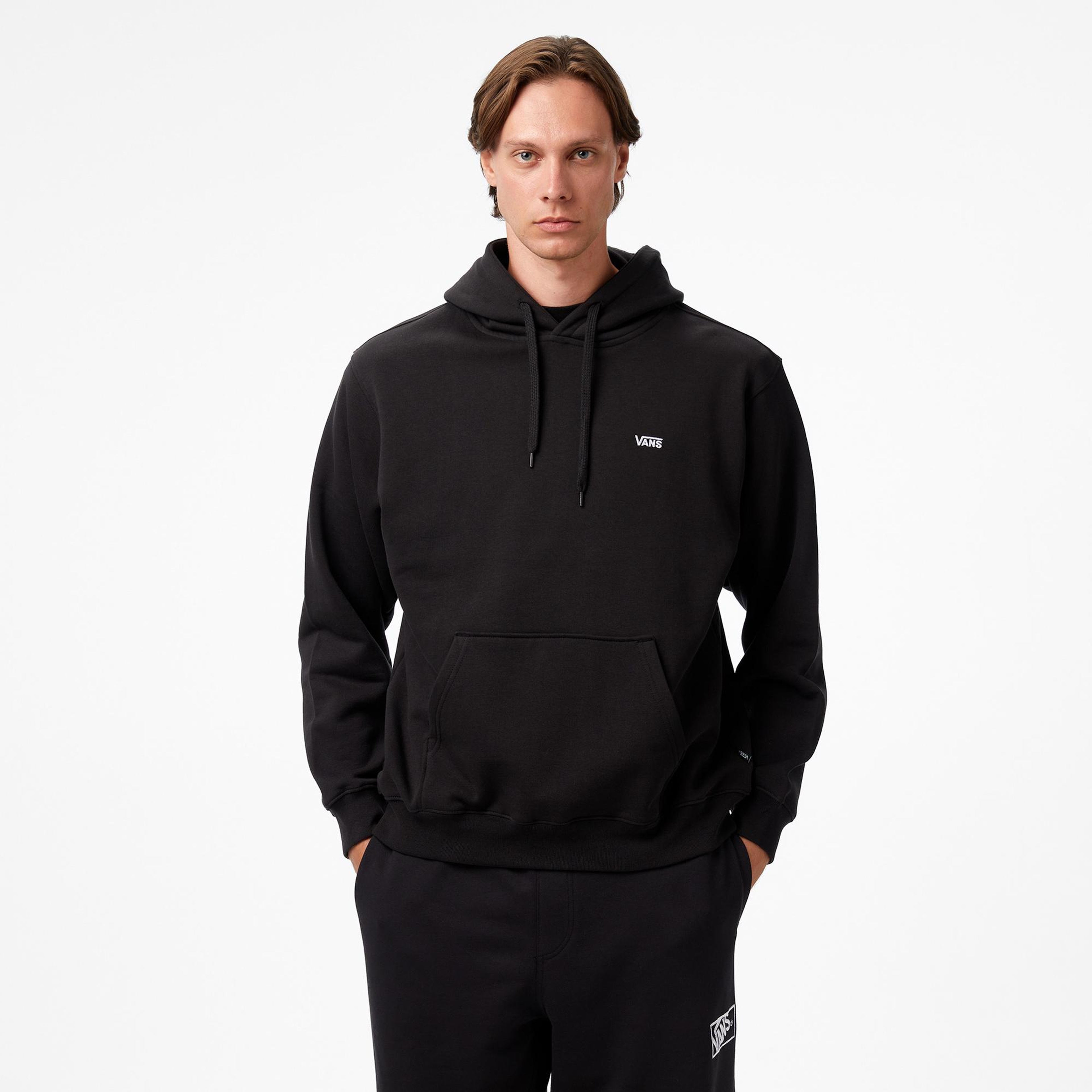 Vans Left Chest ii Loose Po Erkek Siyah Sweatshırt