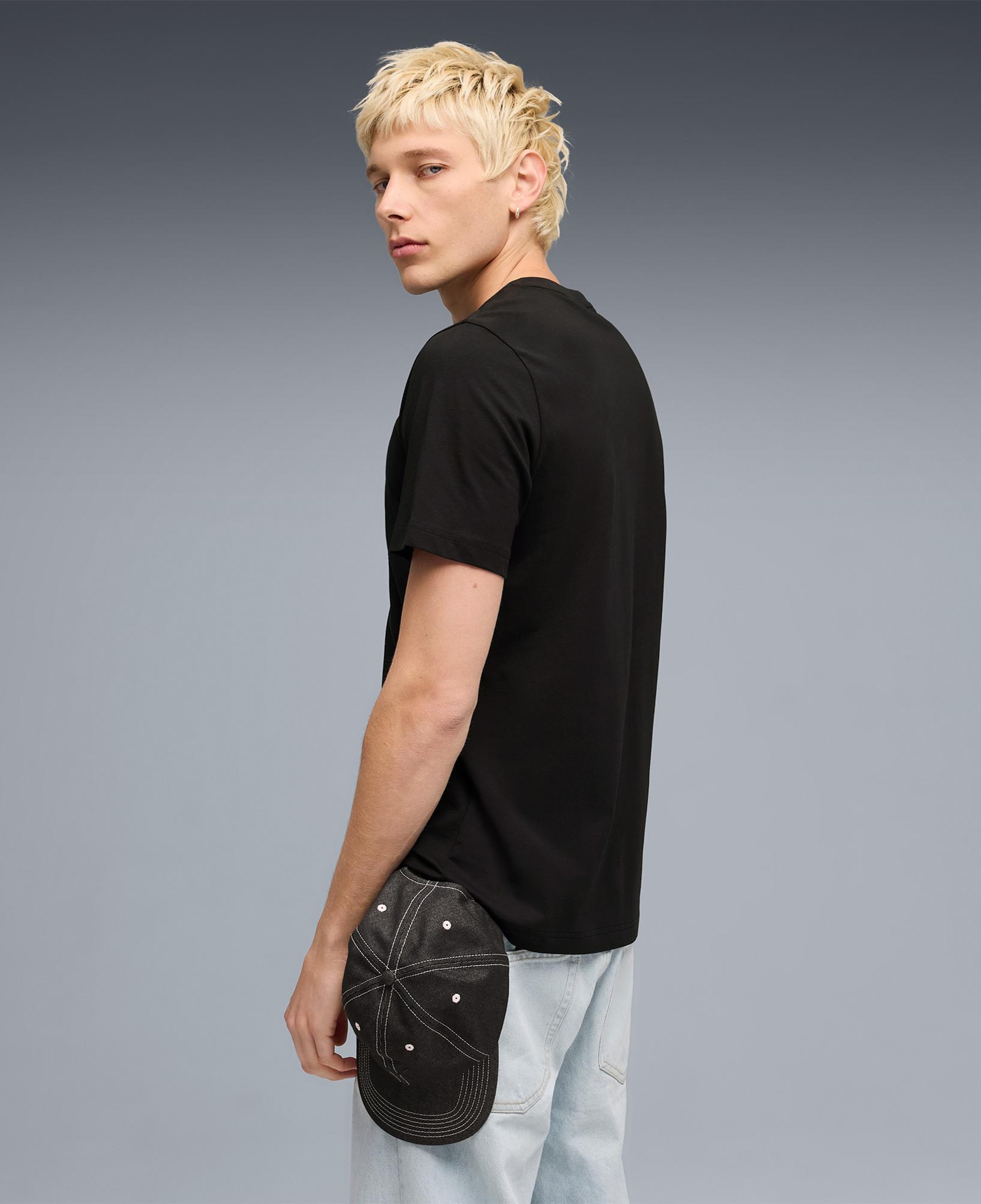 Puma Graphic  Erkek Siyah T-Shirt