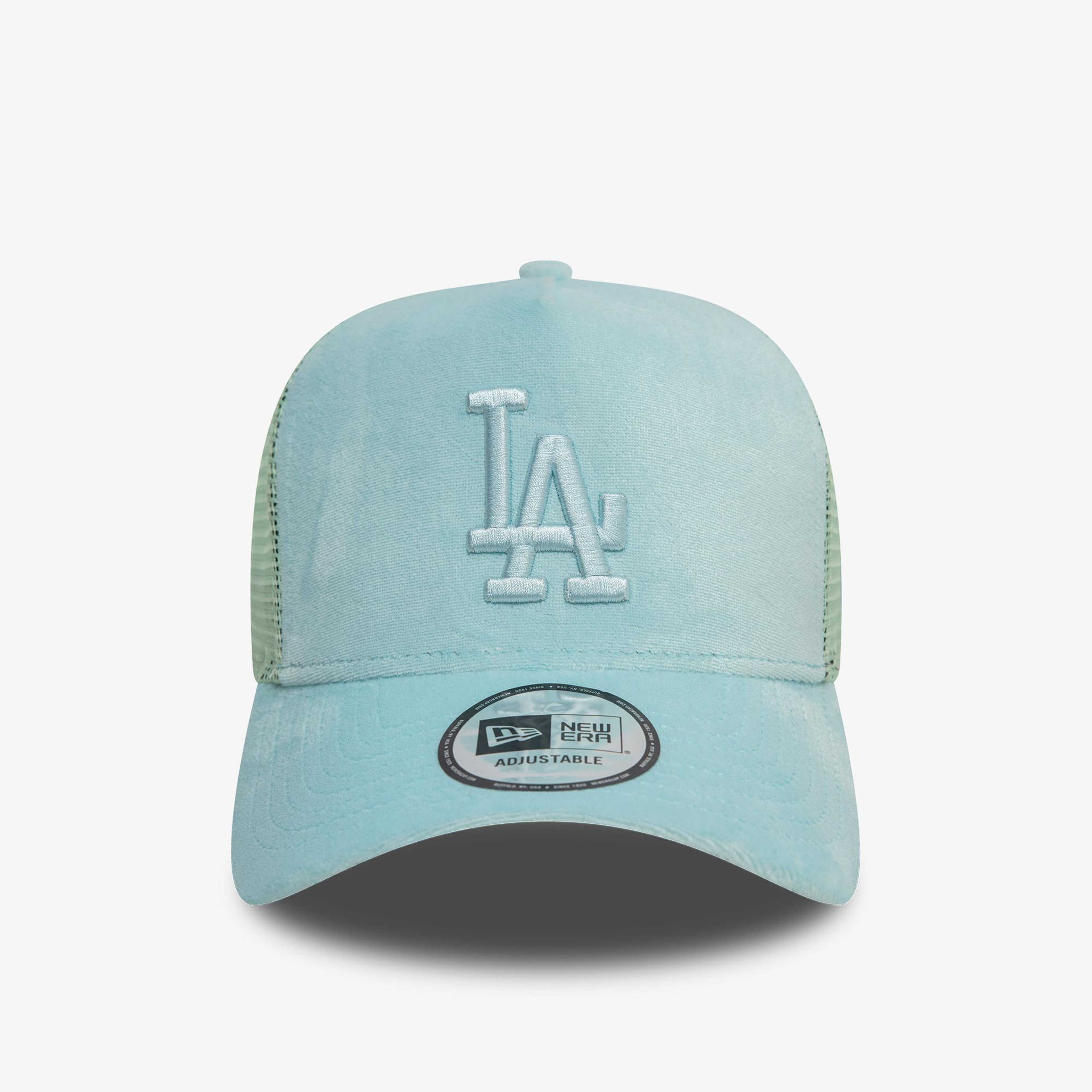 New Era LA Dodgers Velour Unisex Yeşil Şapka