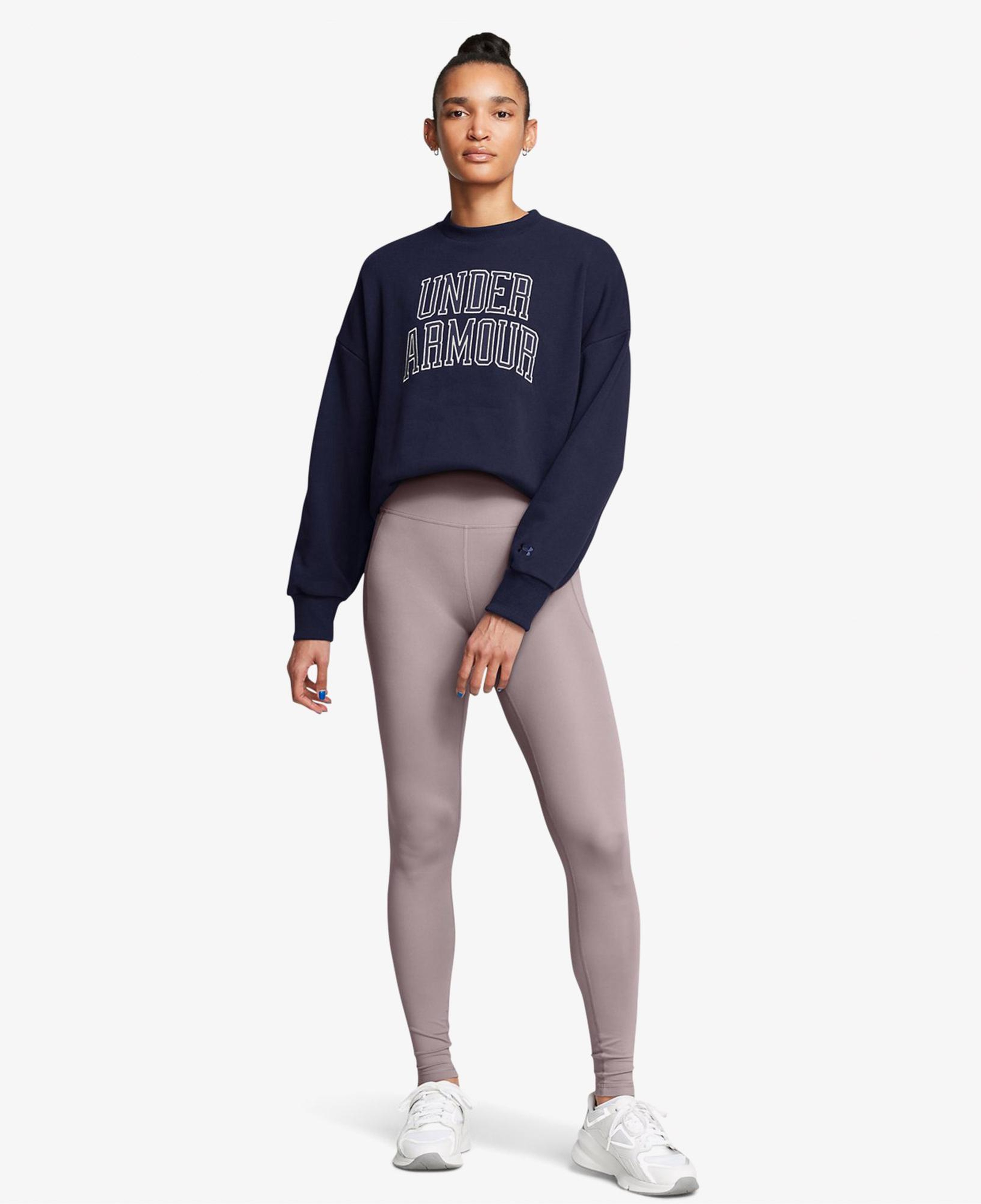 Under Armour Meridian Ultra Hr Leg Kadın Gri Tayt