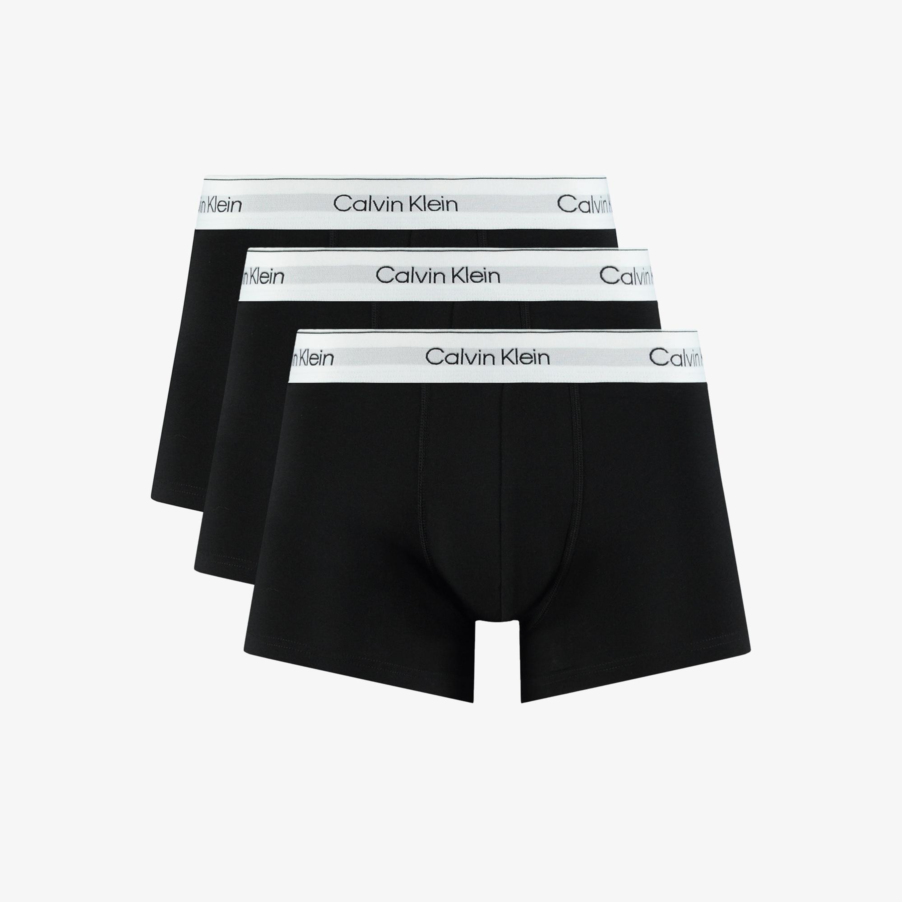Calvin Klein Trunk 3Pk Erkek Siyah Boxer