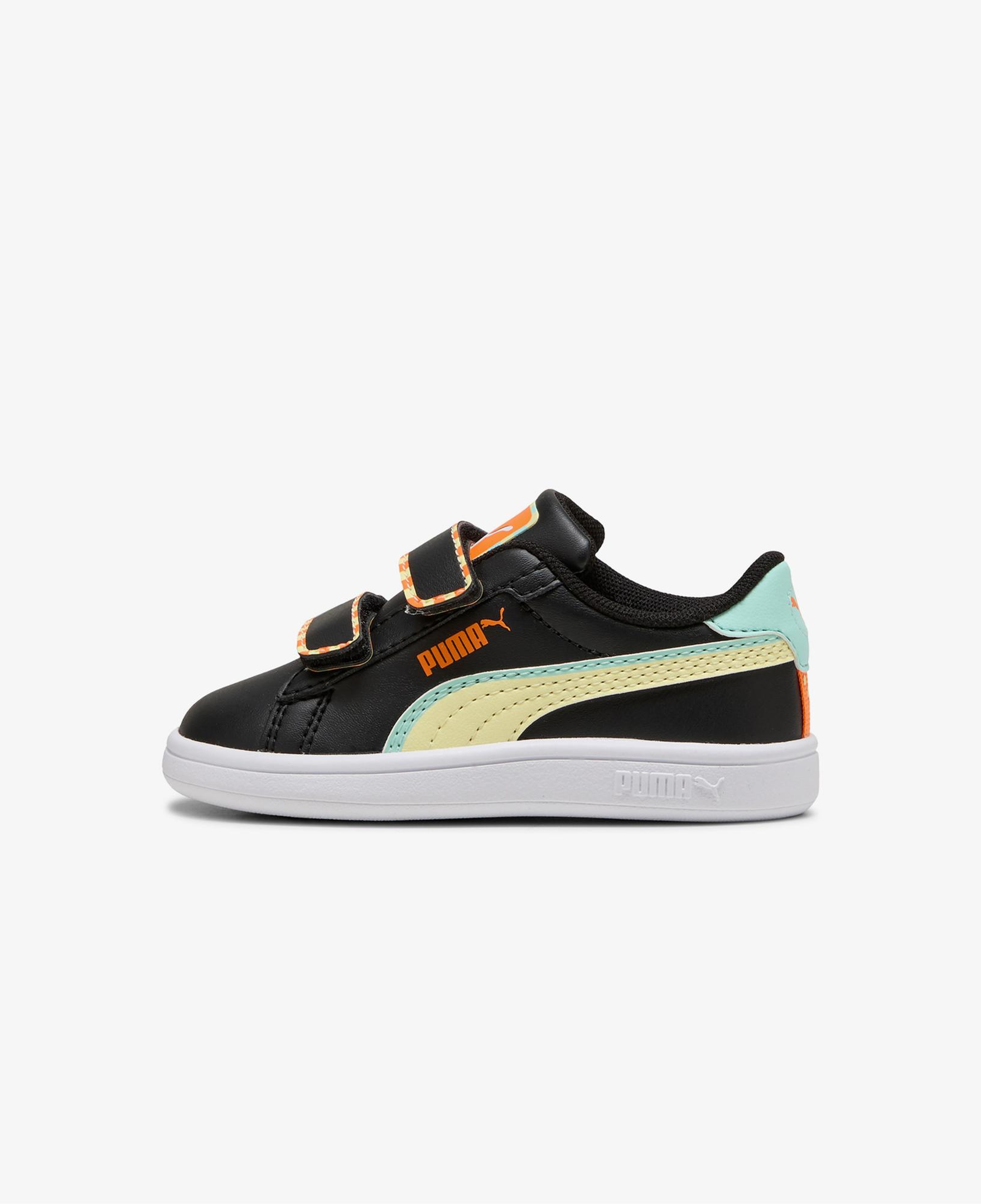 Puma Smash 3.0 Playdate Bebek Siyah Spor Ayakkabı
