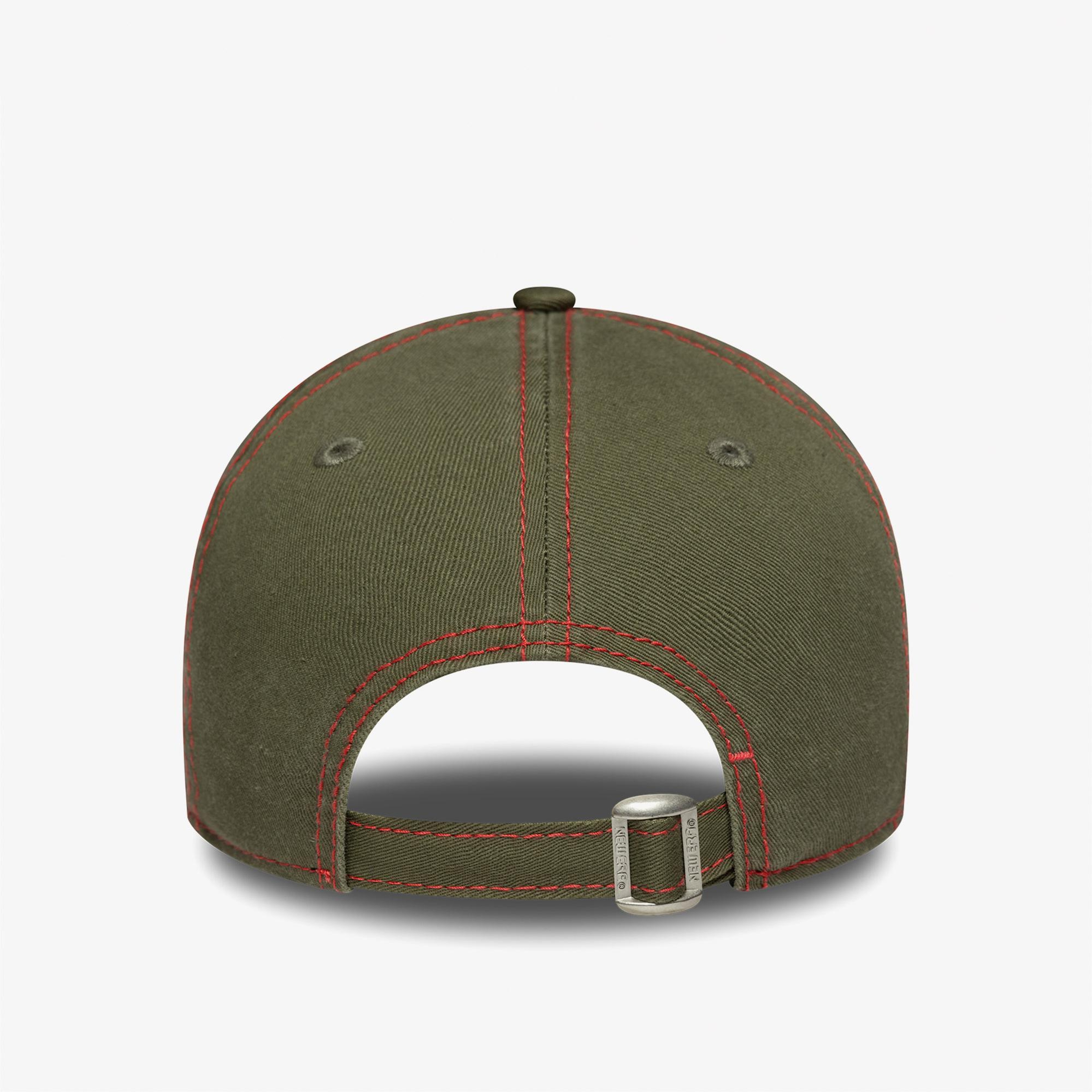 New Era Mlb Contrast Stitch LA Dodgers Kadın Yeşil Şapka