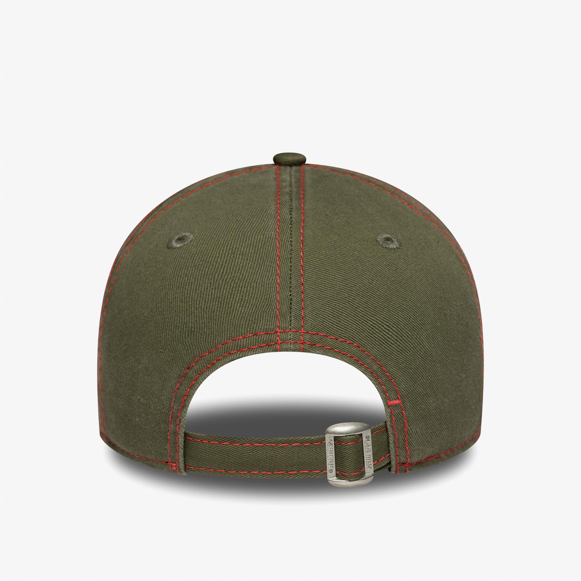 New Era Mlb Contrast Stitch LA Dodgers Kadın Yeşil Şapka