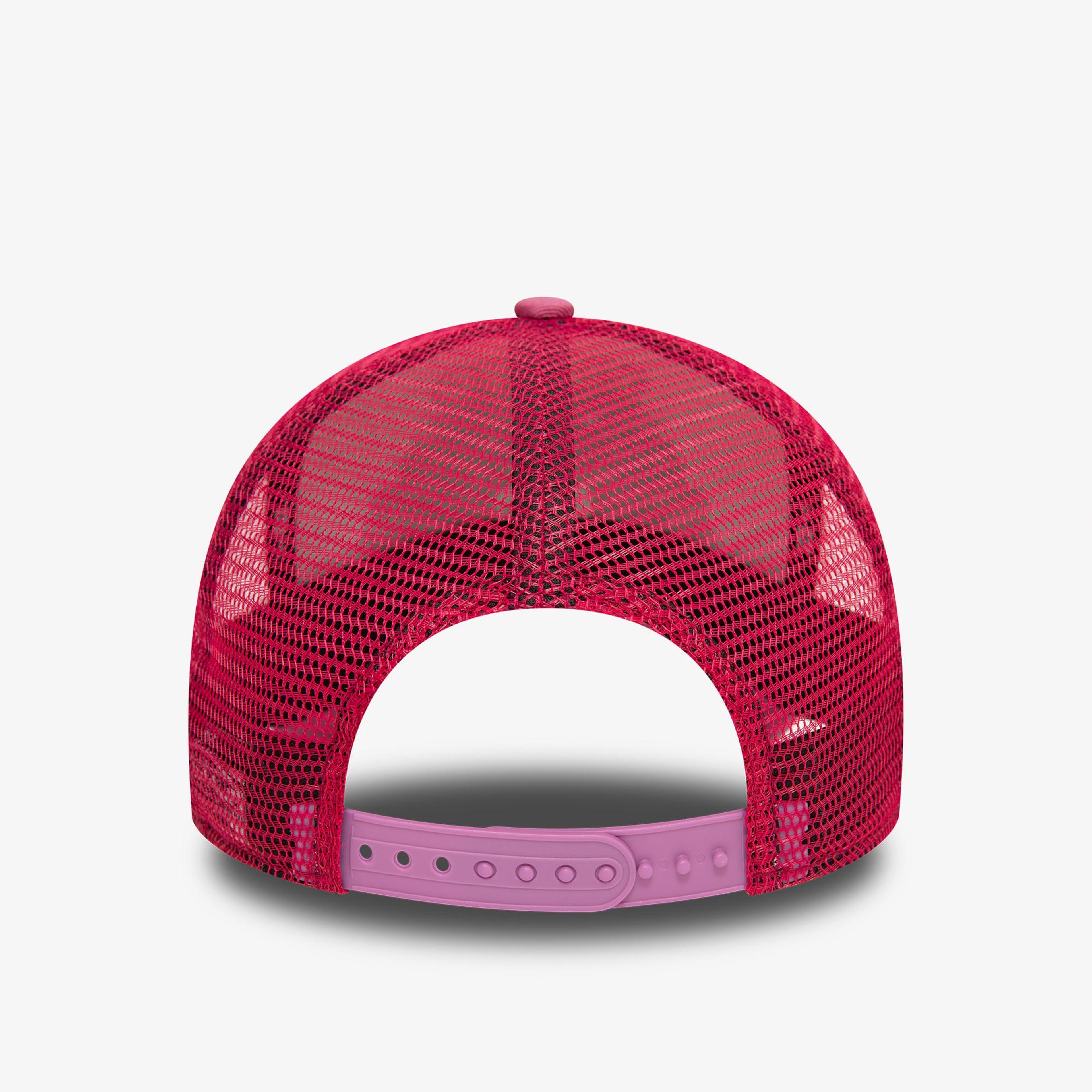 New Era Graphic Print Trucker Newera Mha Unisex Pembe Şapka
