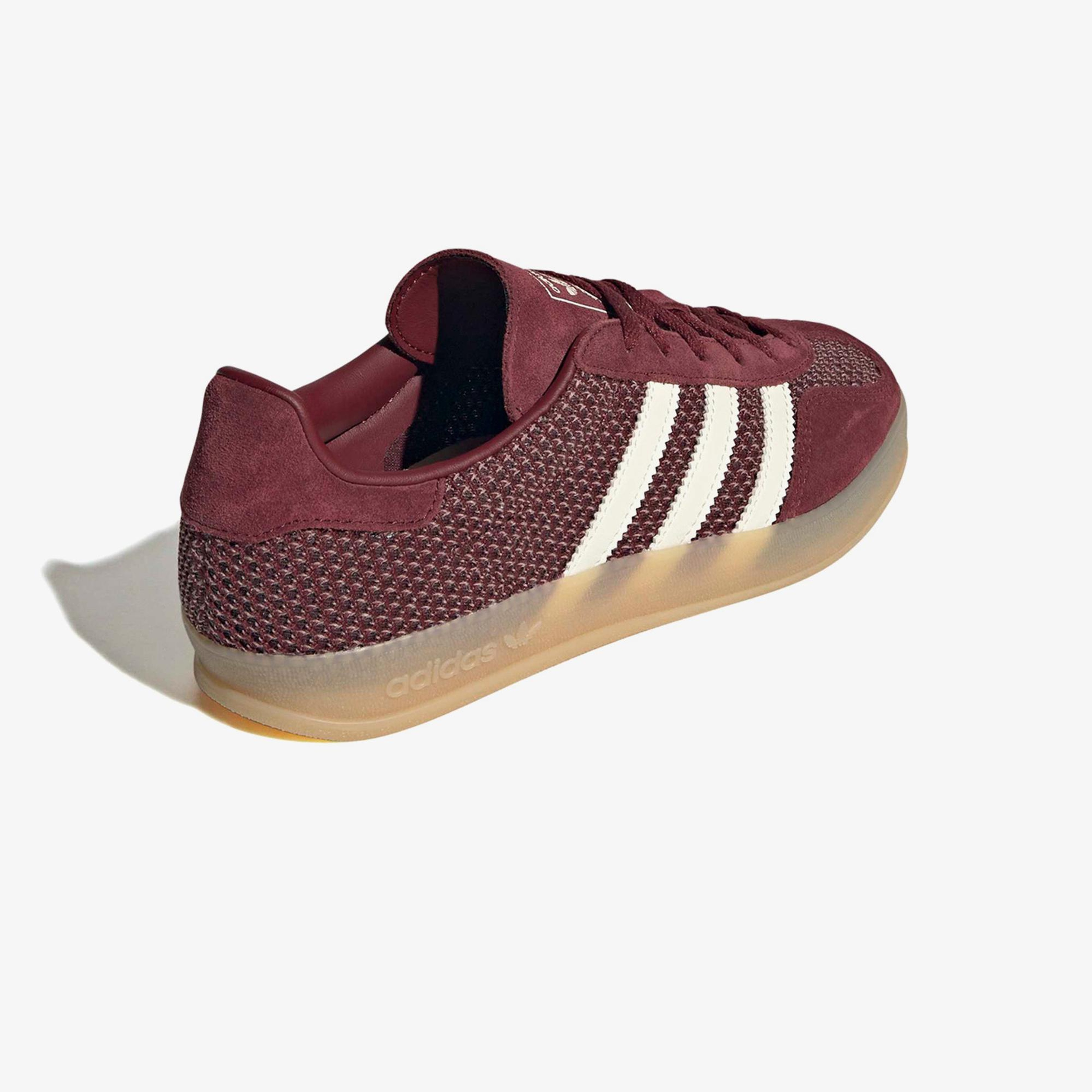 adidas Gazelle Indoor Kadın Bordo Spor Ayakkabı