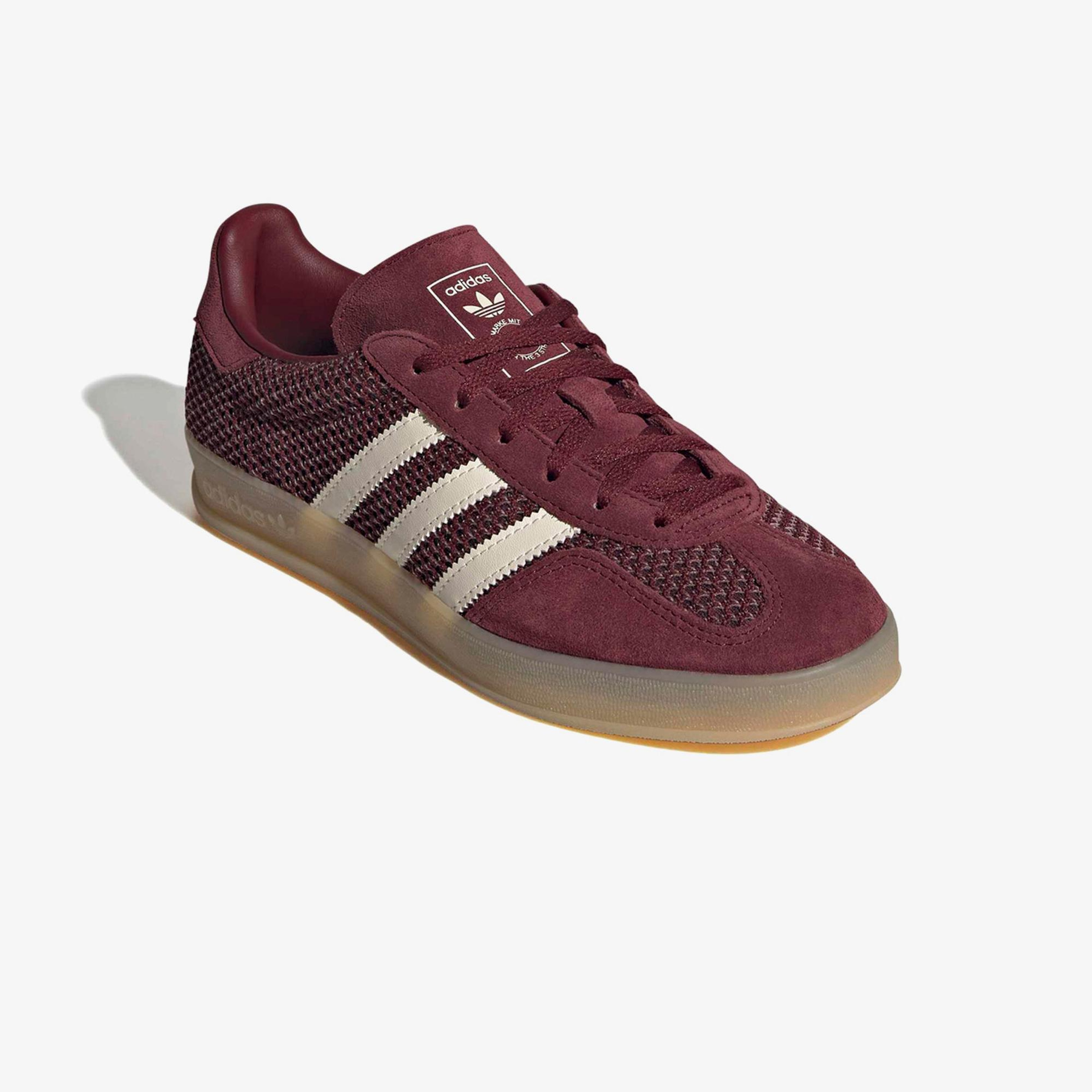 adidas Gazelle Indoor Kadın Bordo Spor Ayakkabı
