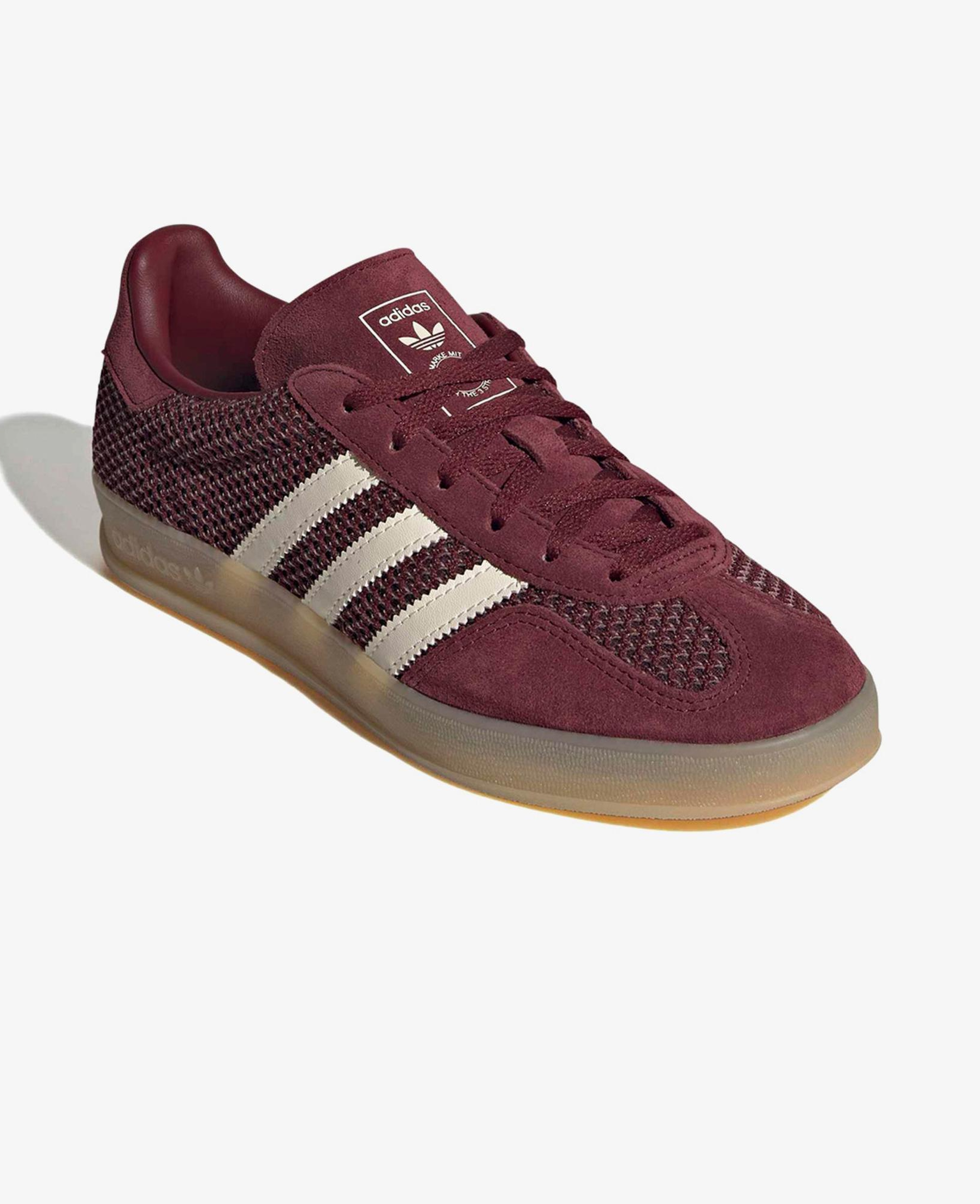 adidas Gazelle Indoor Kadın Bordo Spor Ayakkabı