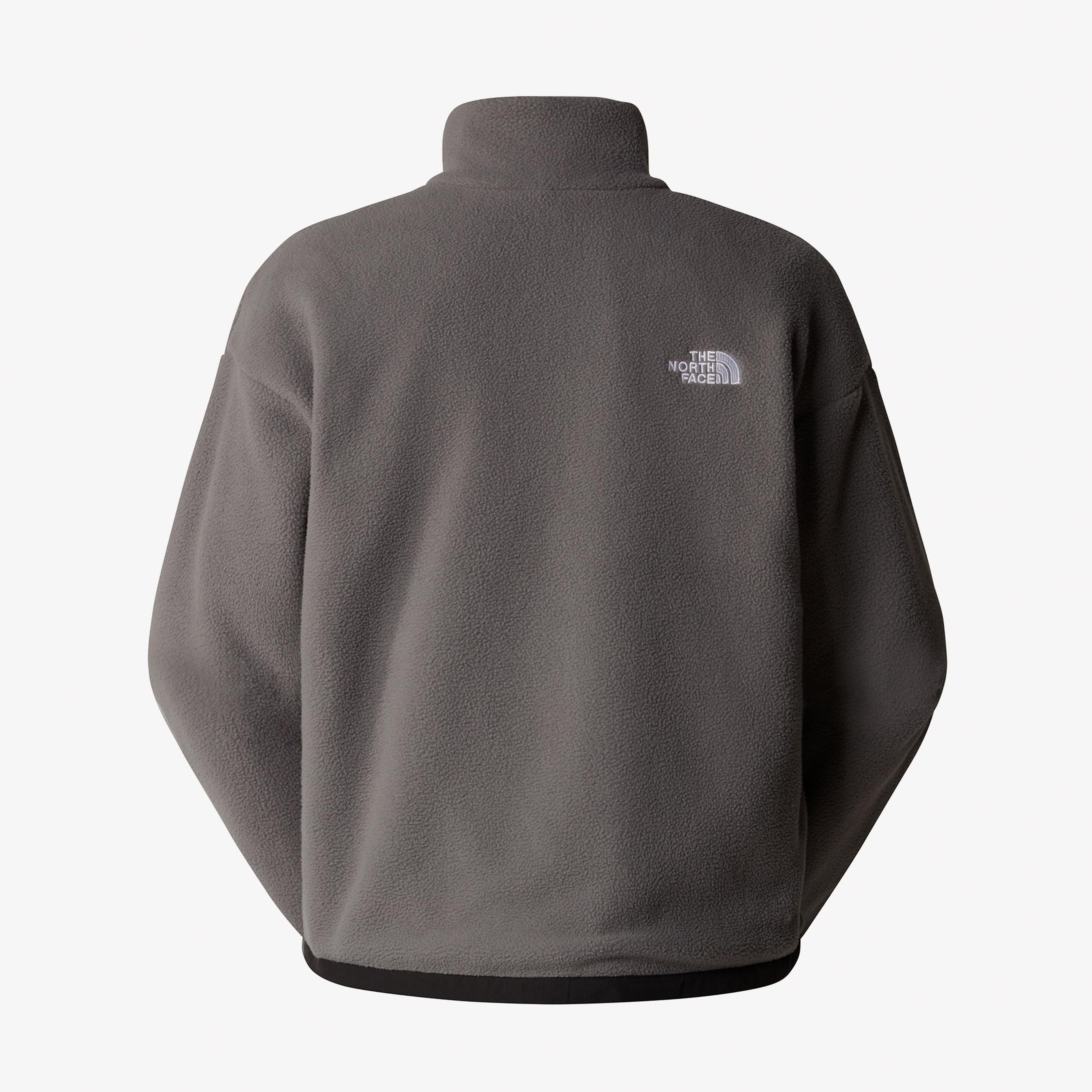 The North Face Erkek Yumiori Siyah/Koyu Gri Çift Taraflı Polar Mont