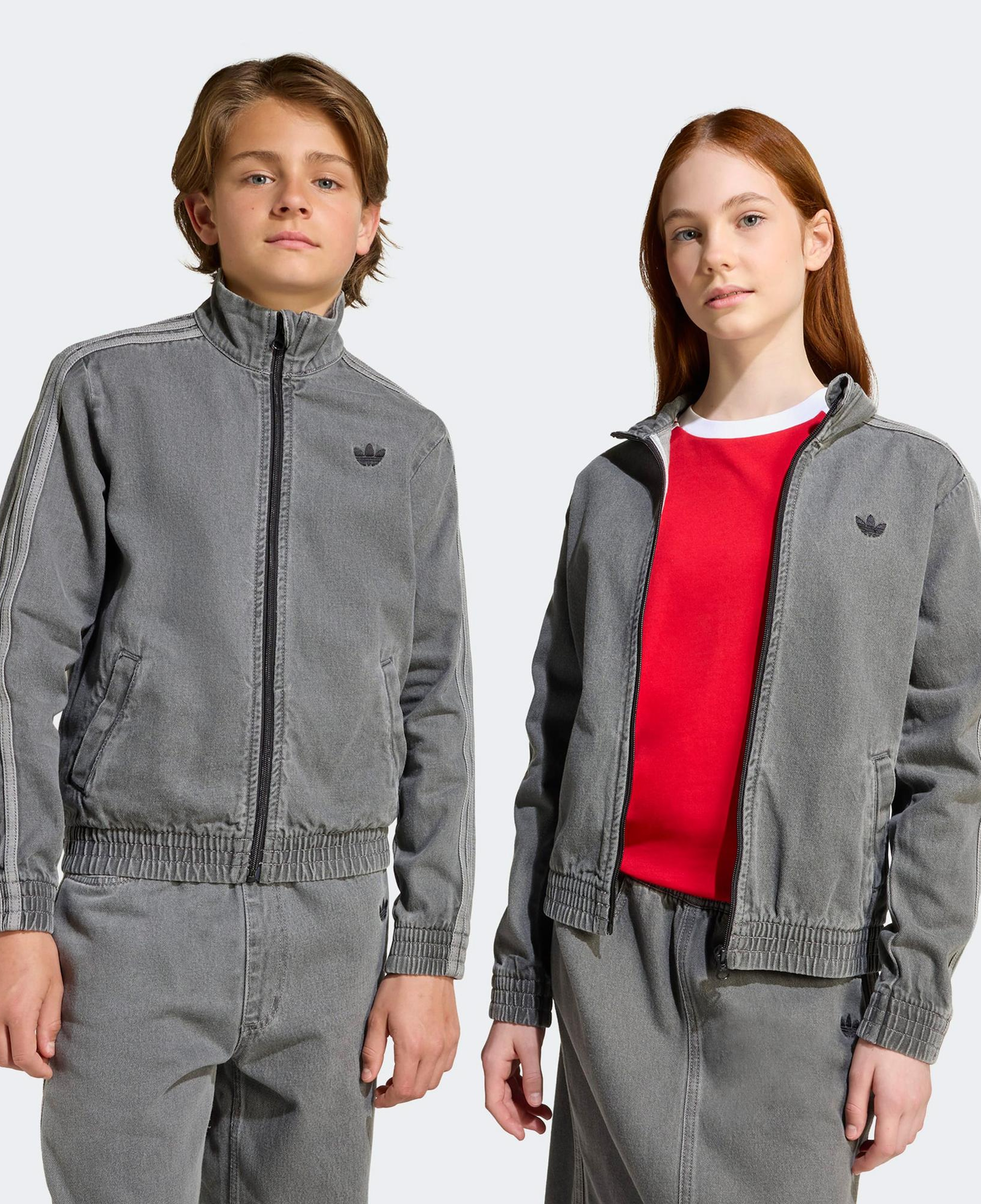 adidas Firebird Tt D Çocuk Gri Ceket