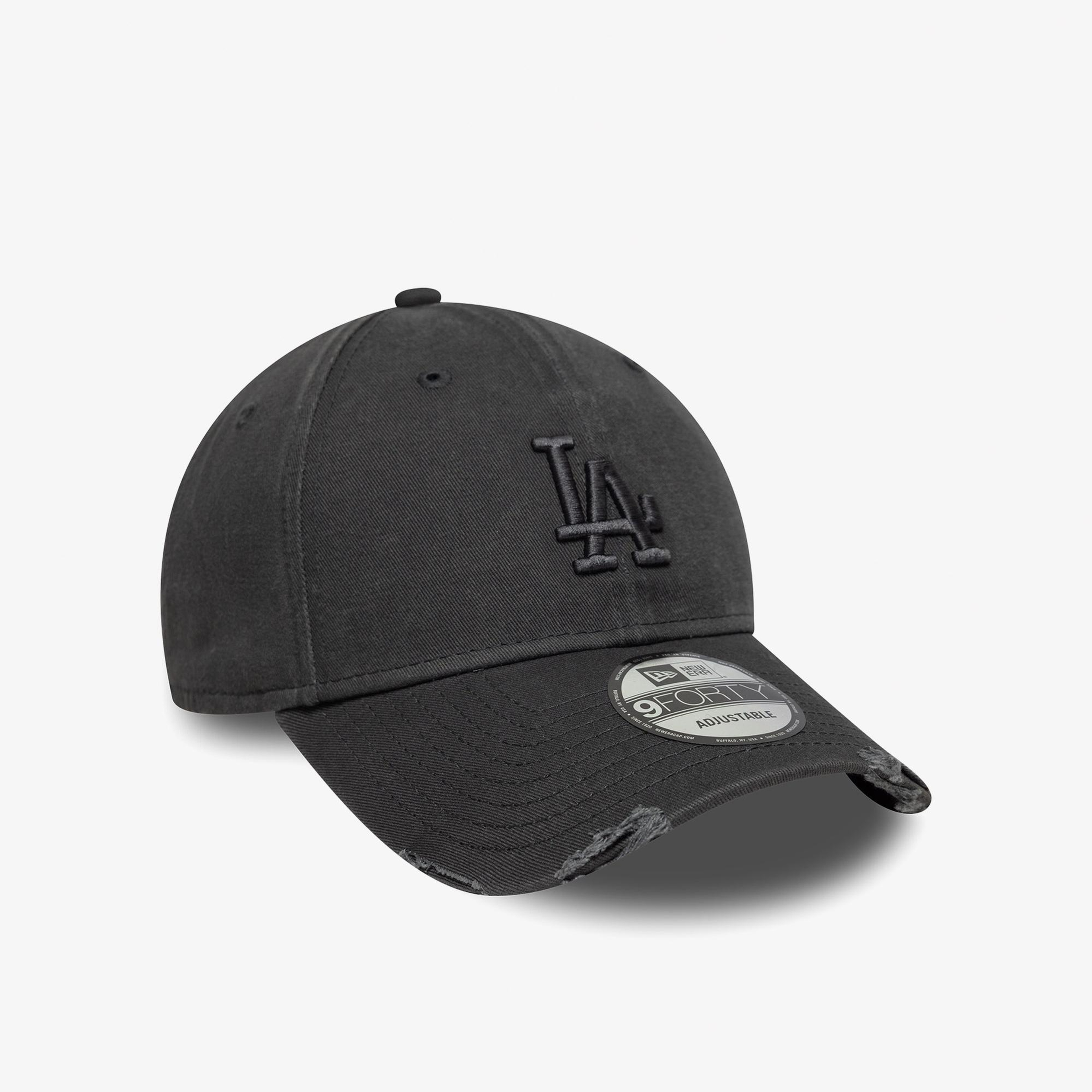 New Era Wash Distress 9Forty Losdod Unisex Gri Şapka