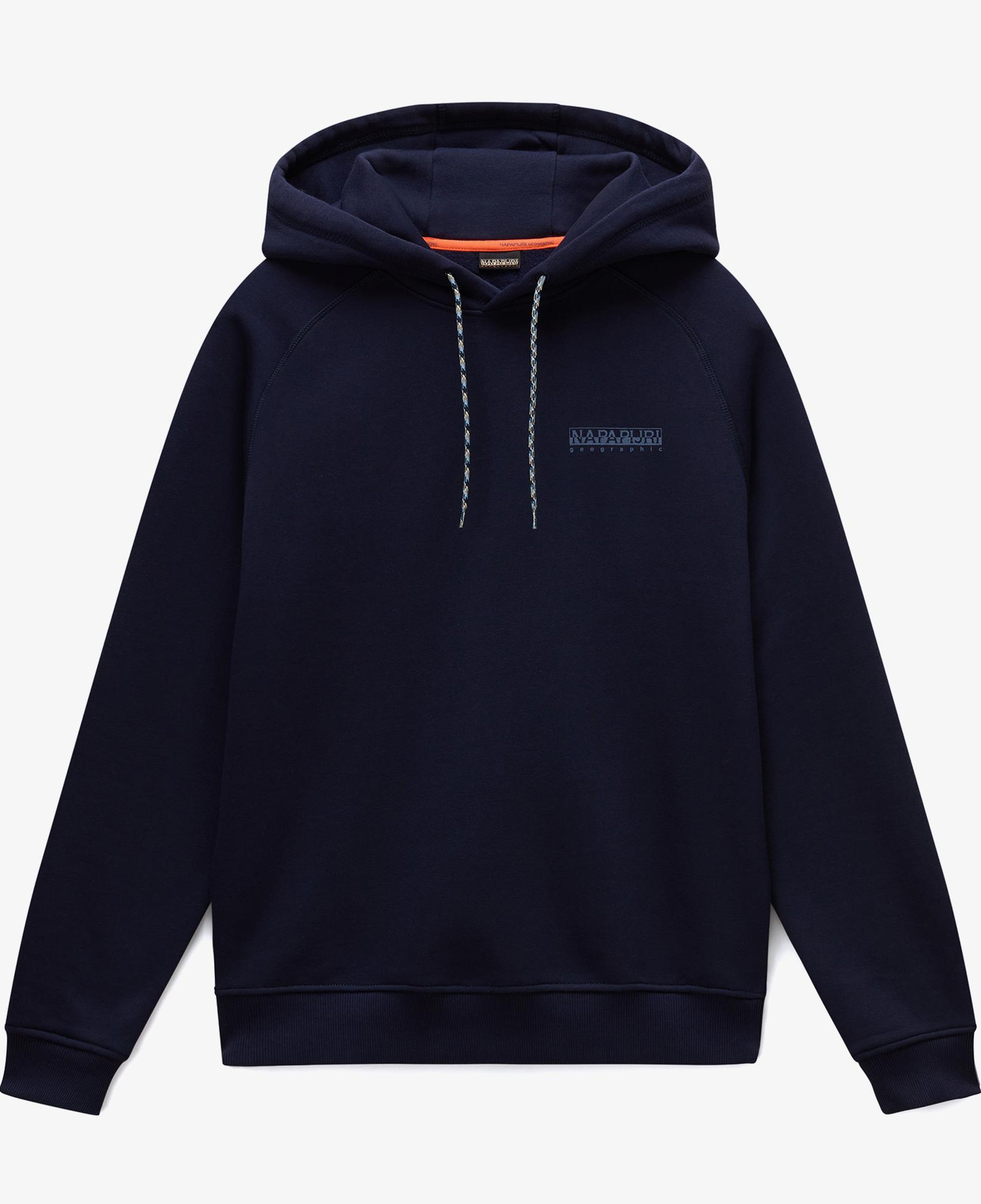 Napapijri B-Back Graphic Erkek Mavi Sweatshirt